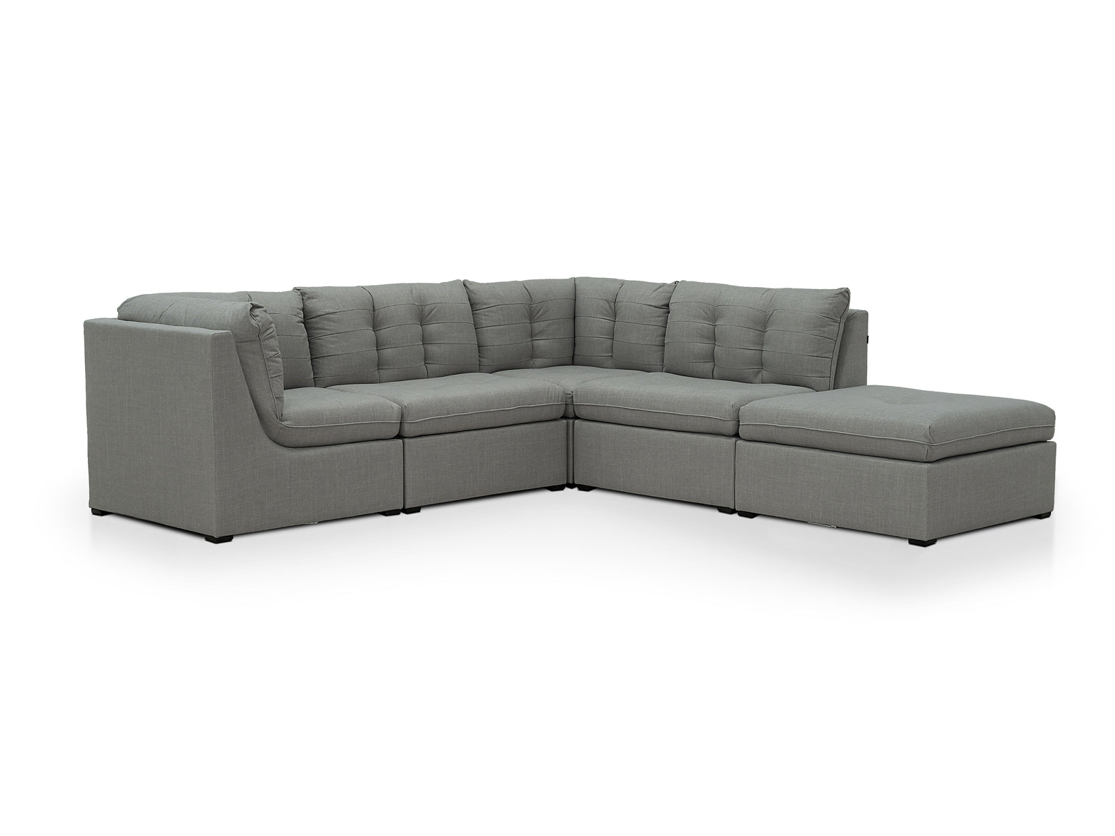 Sala Prisma Modular 5P #Color_Silver"T42901"