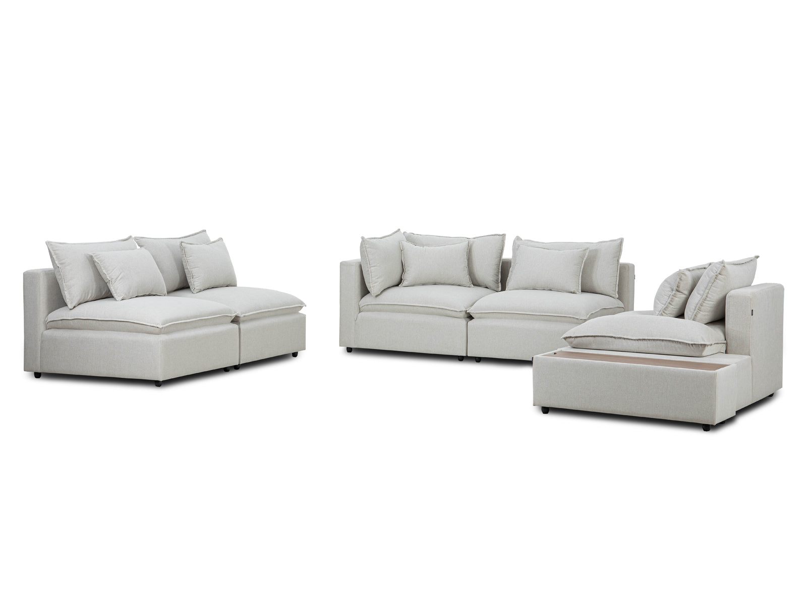 Sala Bella Modular 7P #color_Wheat"T454100"