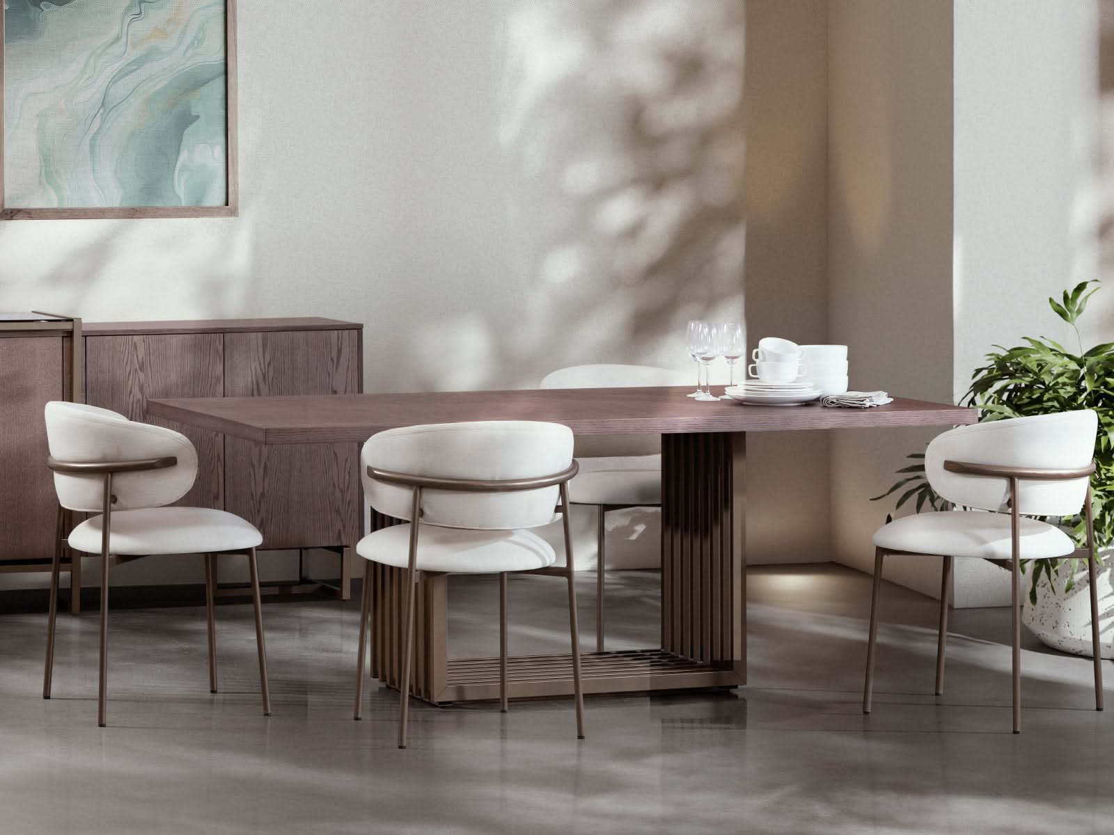 Comedor Nerea + 6 Sillas Nerea