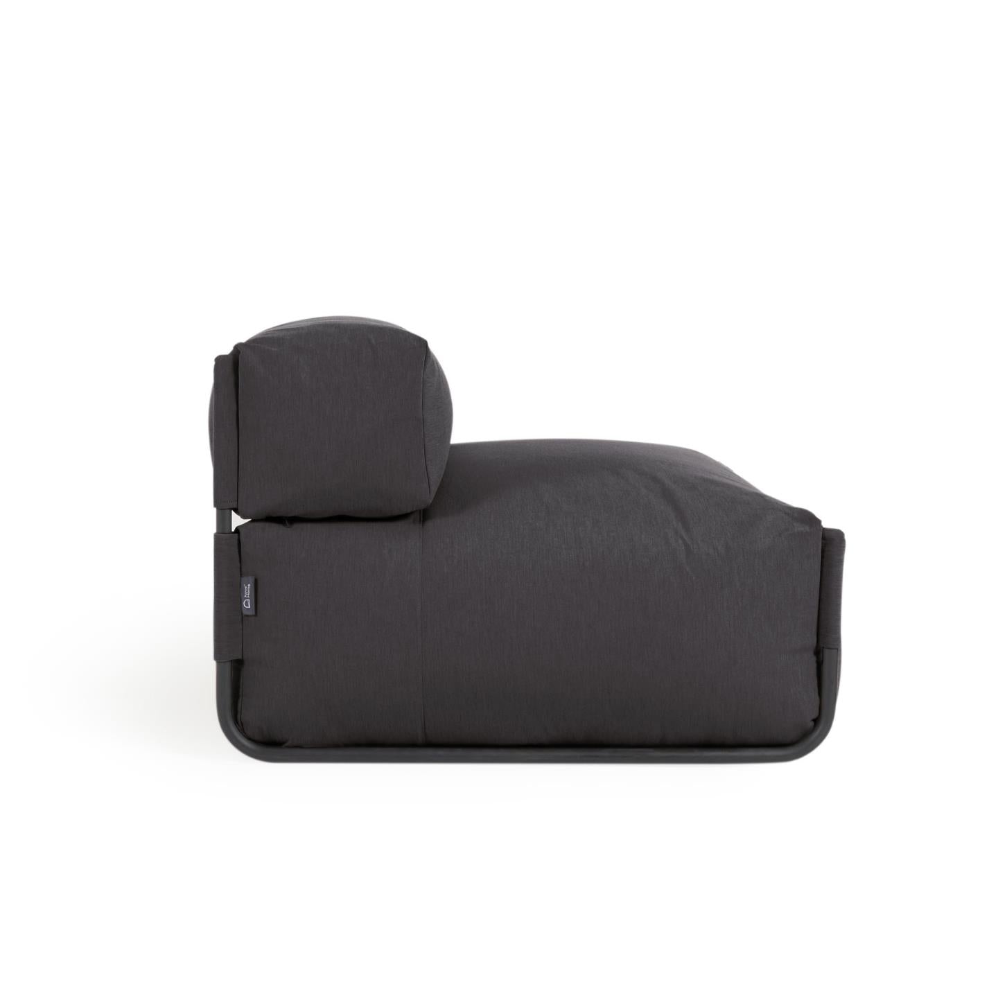 Sofa Puf Milano Longue C/Gris Oscuro