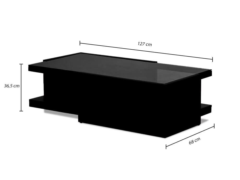 Mesa Centro Vari Spazio C/Miel