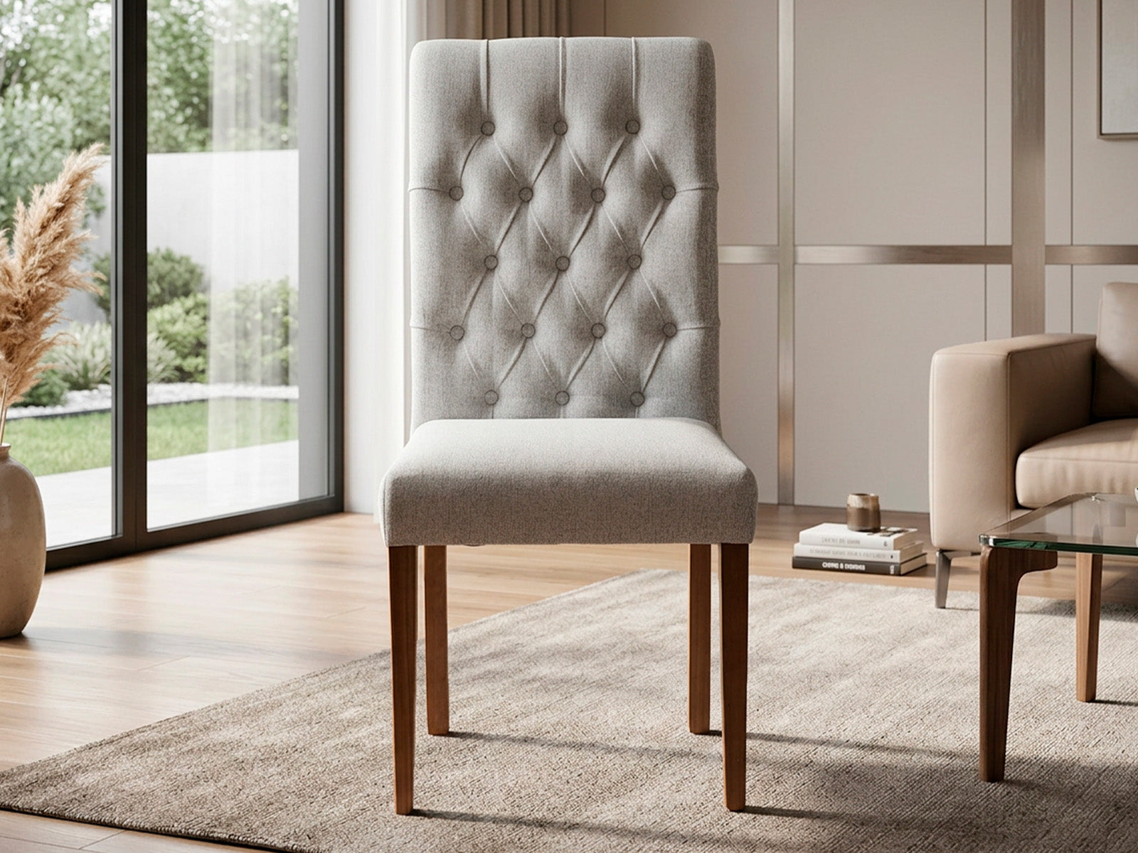 Silla Martini Capitoneada Honey Wash