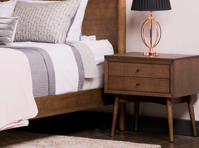 Cama Parma Full + 2 Veladores