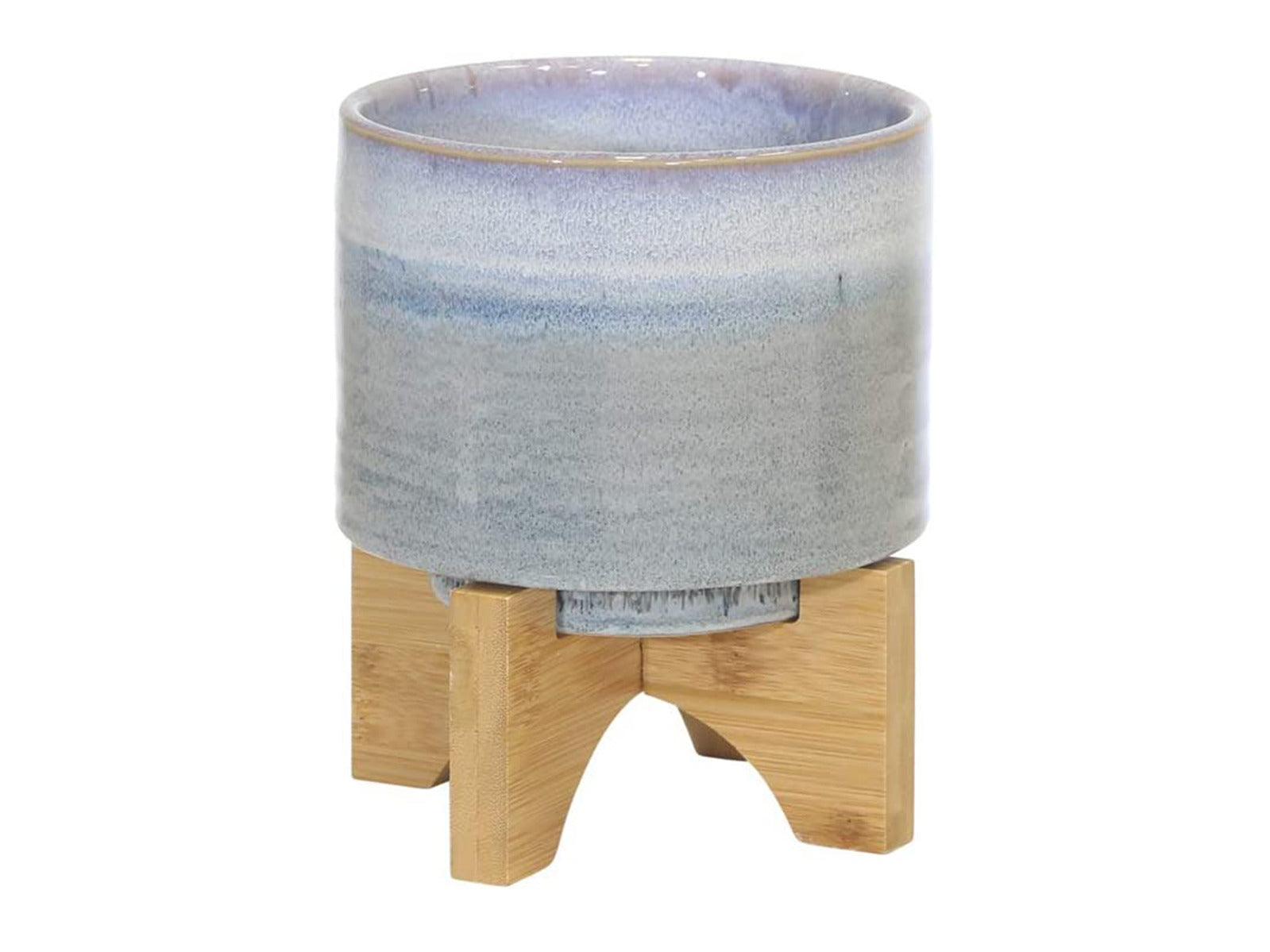 Maceta Con Soporte De Ceramica