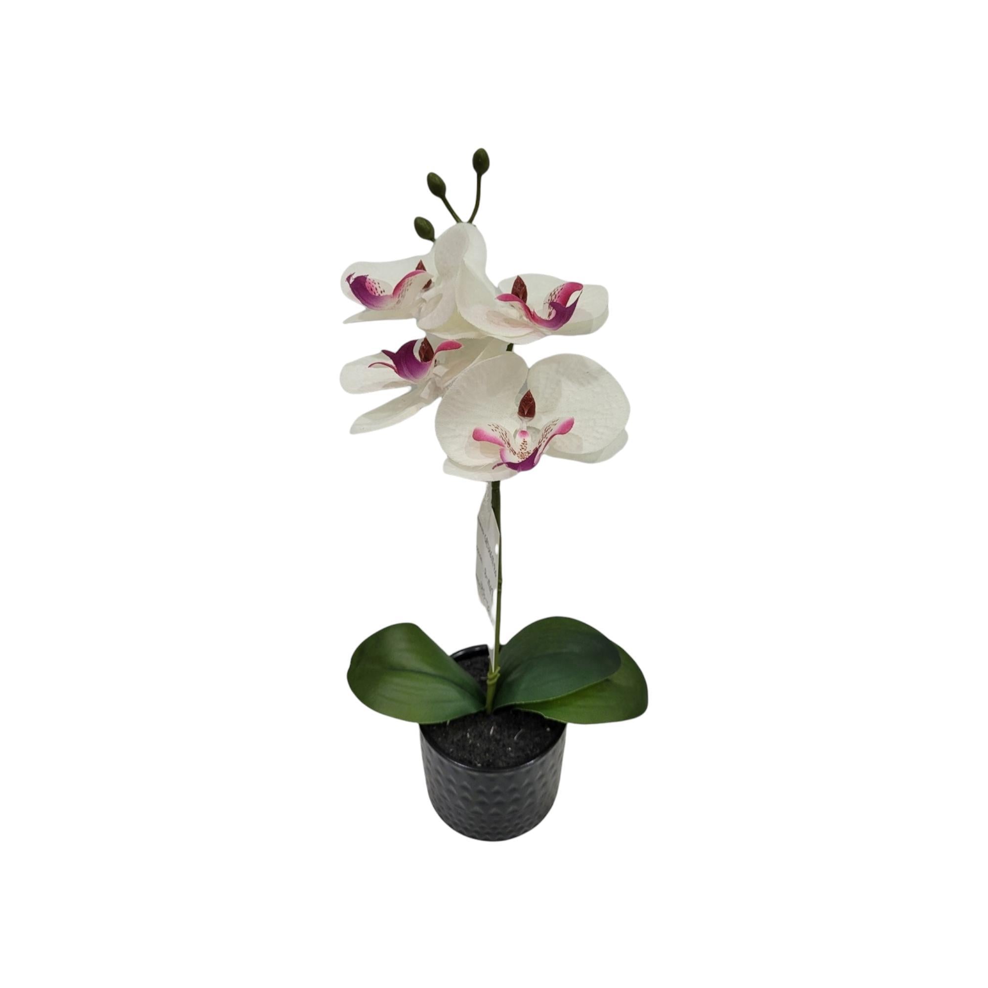 Arreglo de orquídeas artificiales para mesa consola Orquídeas