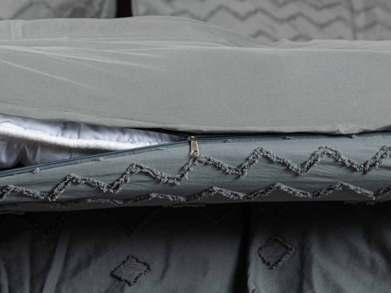 Duvet Cozy Full (2 Plz) C/Gris