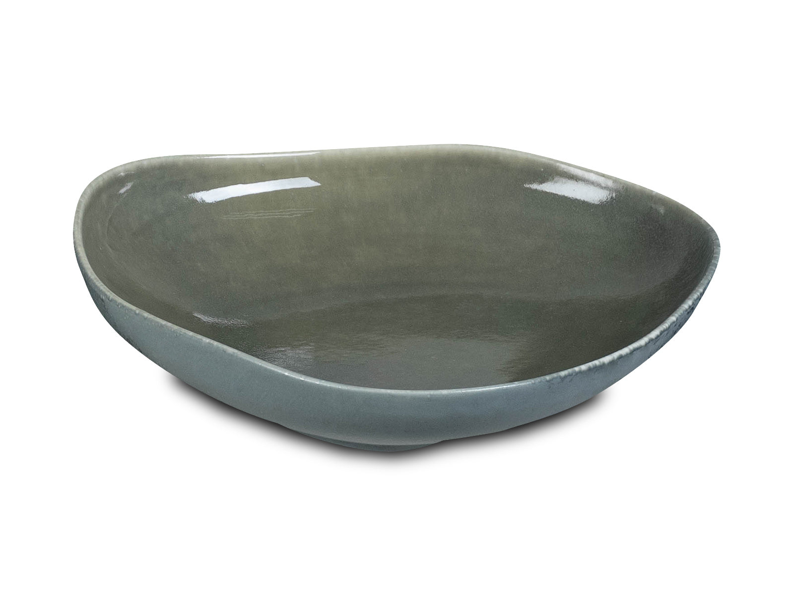 Plato de Servir Hondo Greenery C/Verde