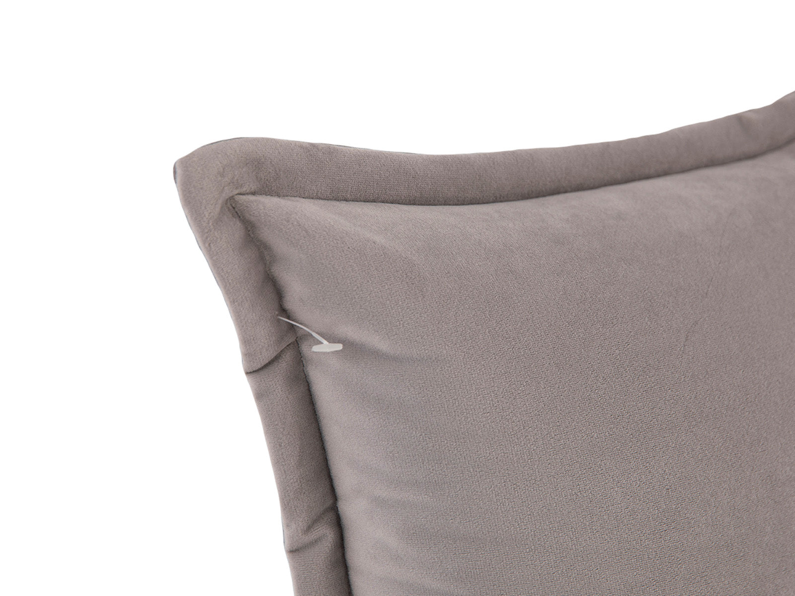 Cojin Acolchado Cuadro 45x45cm C/Gris