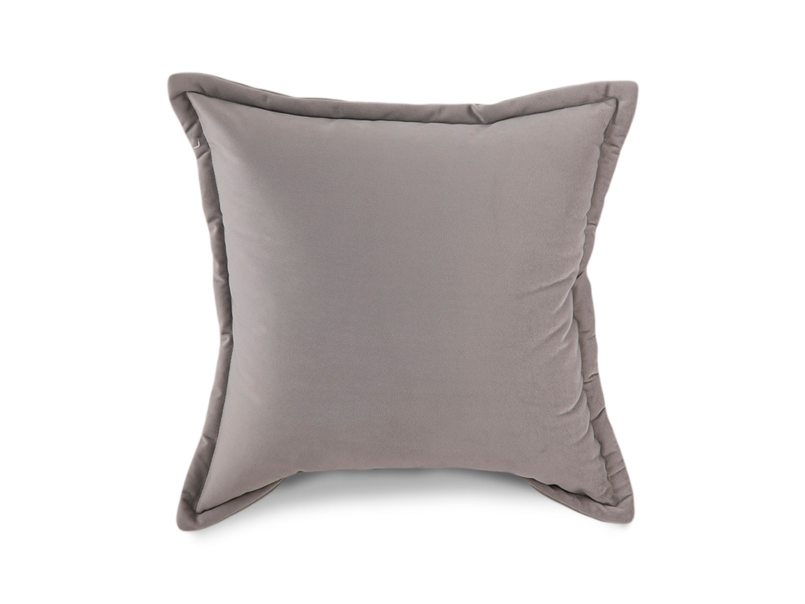 Cojin Acolchado Cuadro 45x45cm C/Gris