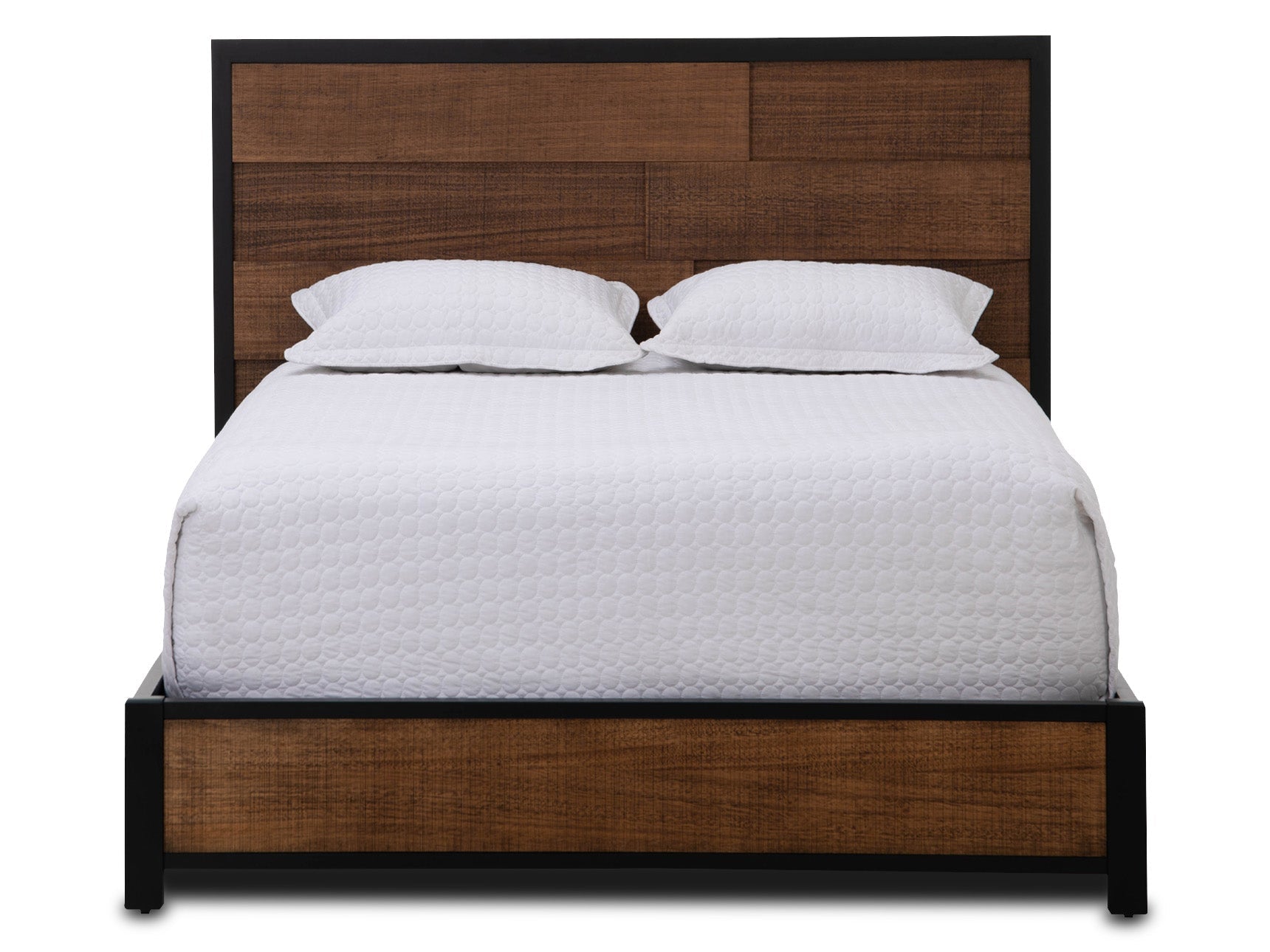 Cama Calabria C/Negro-Miel Wash