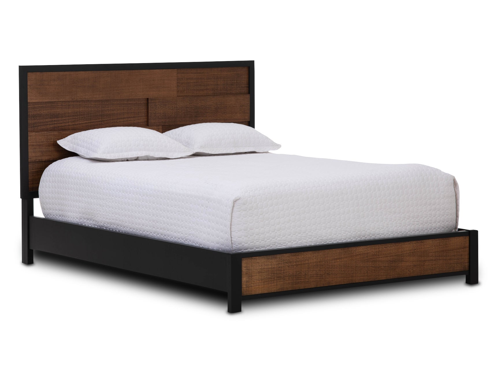 Cama Calabria C/Negro-Miel Wash