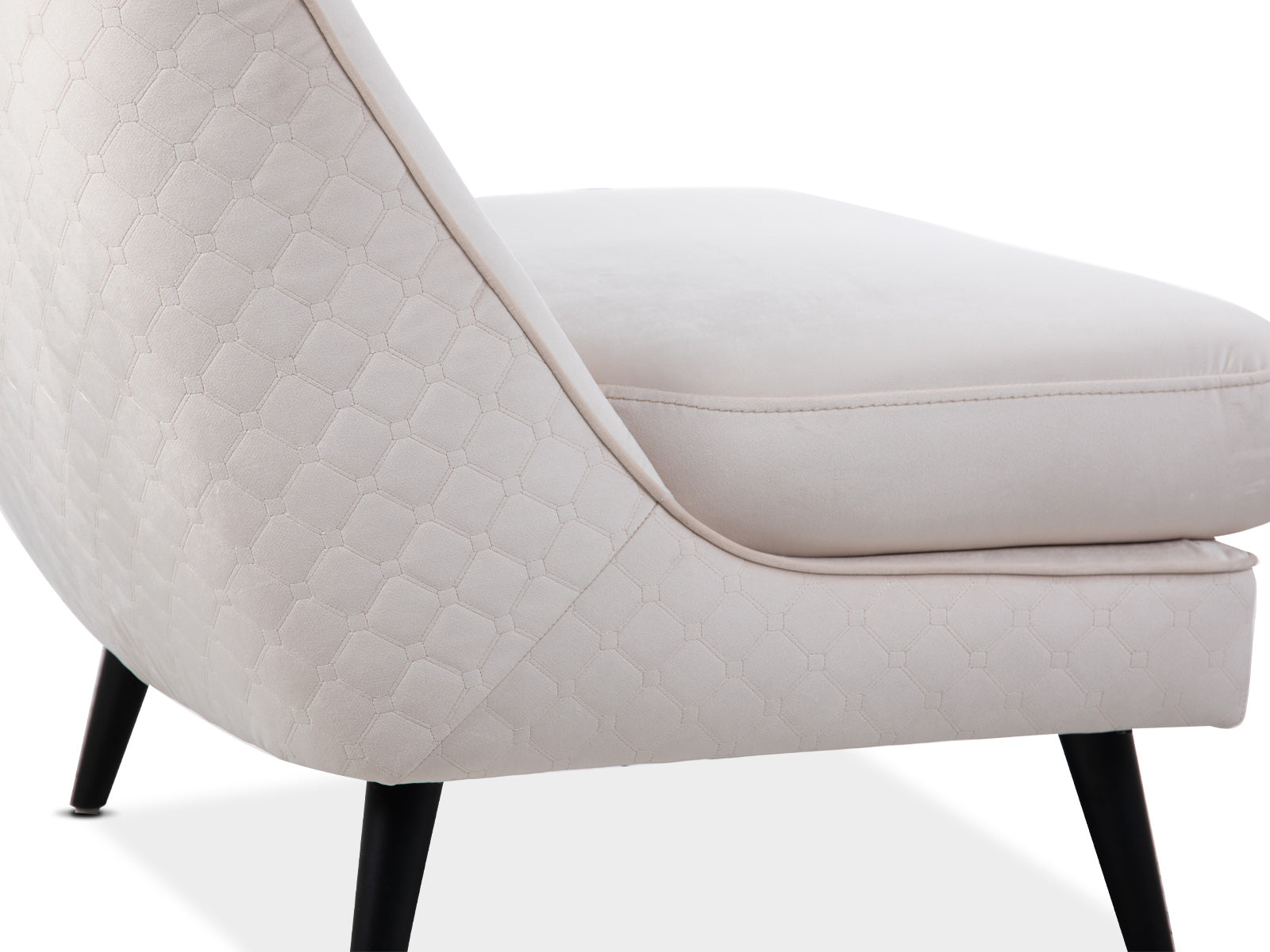 SILLON AUX IONICO P/METAL C/BLACK #Color_FloralWhite"T3211"