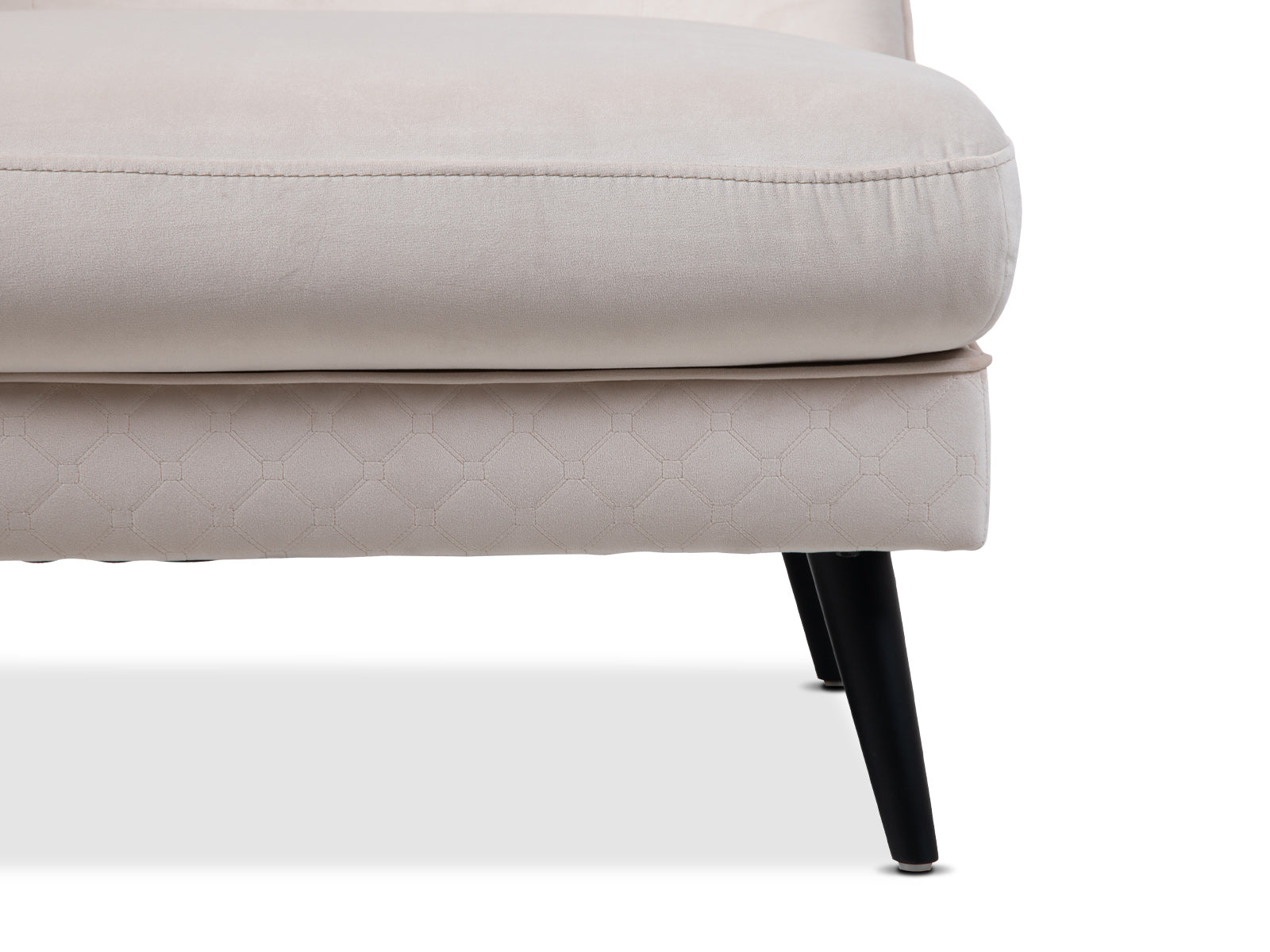 SILLON AUX IONICO P/METAL C/BLACK #Color_FloralWhite"T3211"