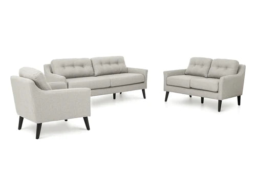 Sala Astrid 3P Matt Black #Color_FloralWhite"T36108"