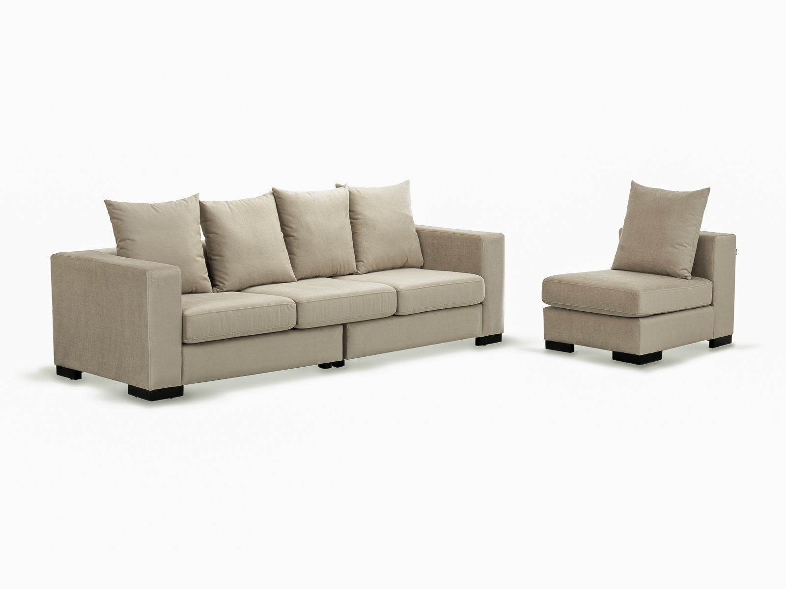 Sala Isabella 2P #Color_Wheat"T36106"