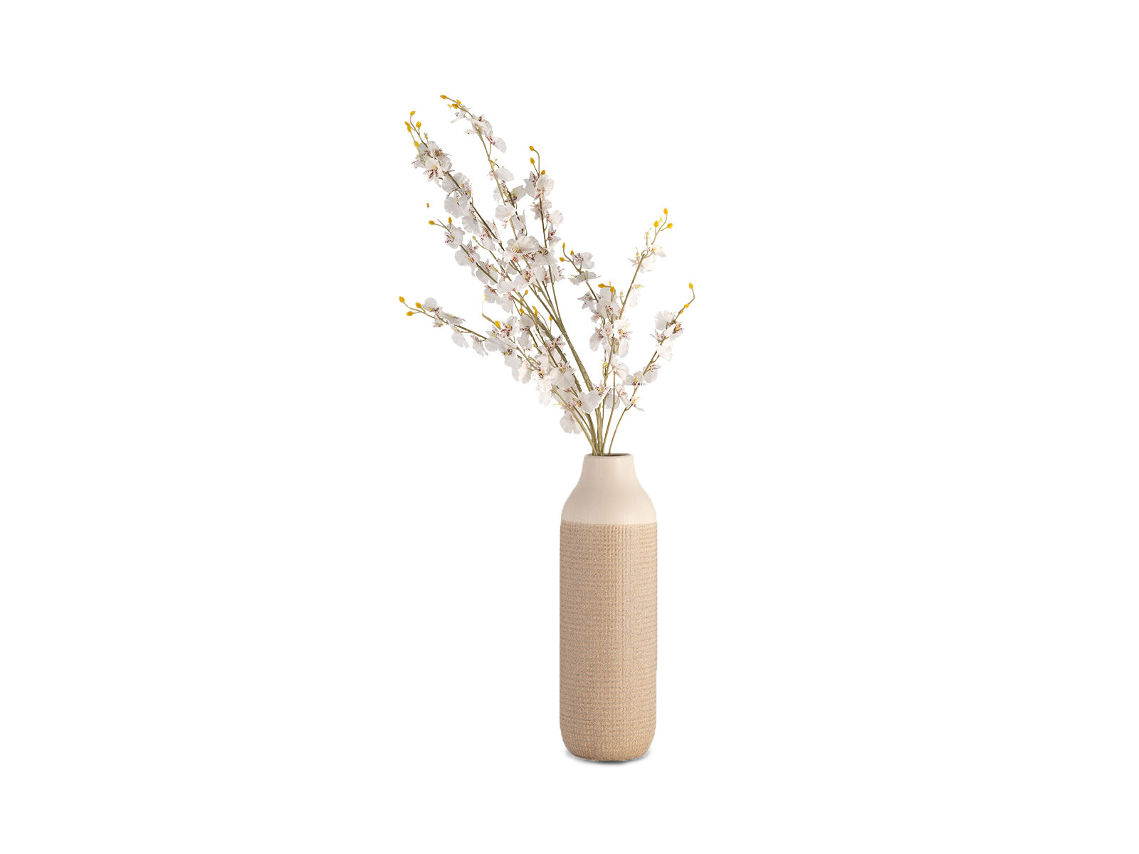 Florero Tone Pequeño Ceramica 41Cm Beige