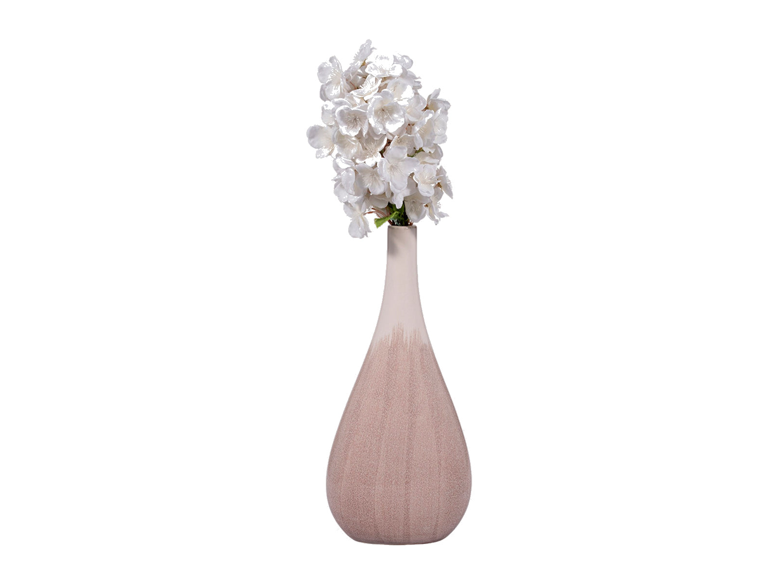 Florero Valdiva Ceramica 40Cm Beige