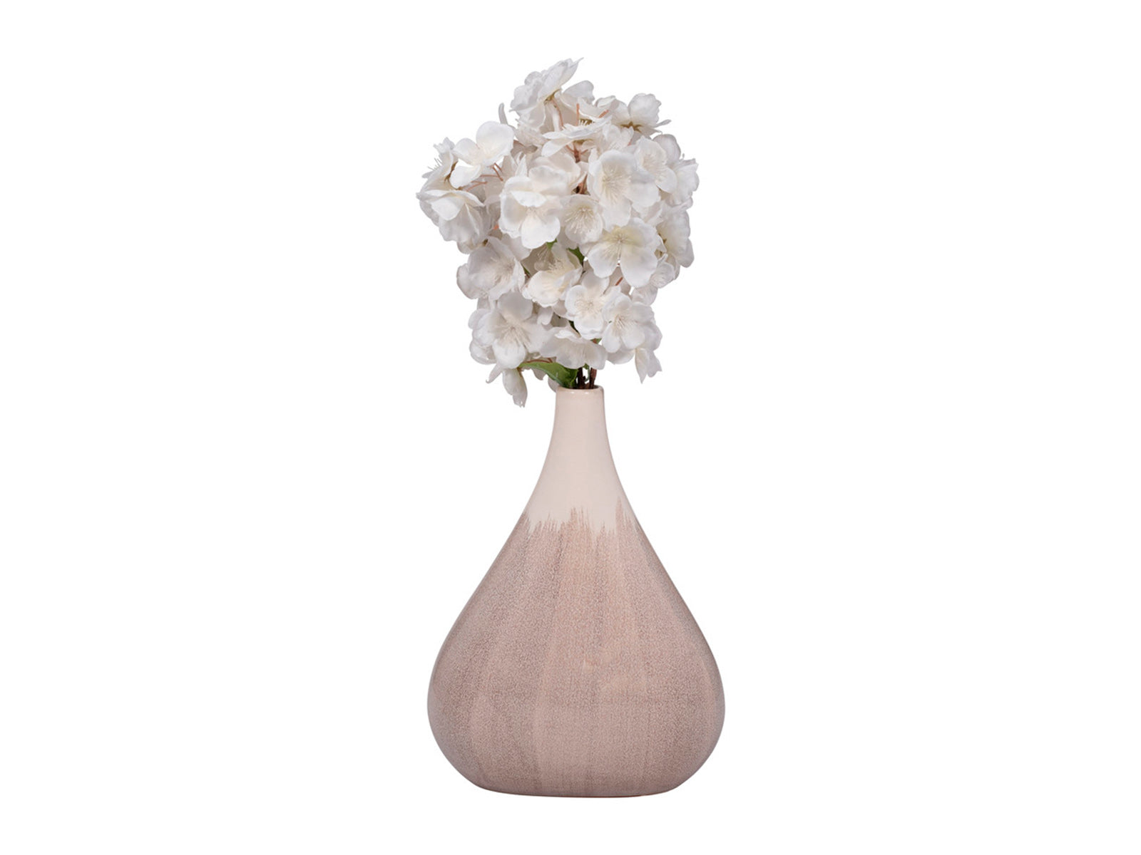 Florero Valdiva Ceramica 30Cm Beige