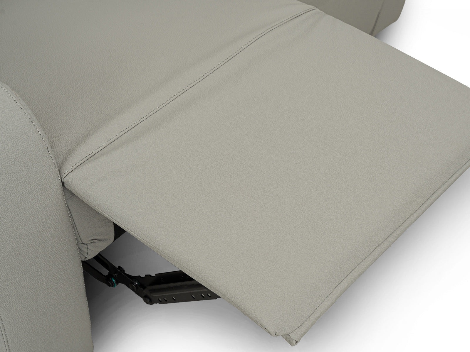 Loveseat Bradford Recliner Storage #Color_SilverPU"8991"