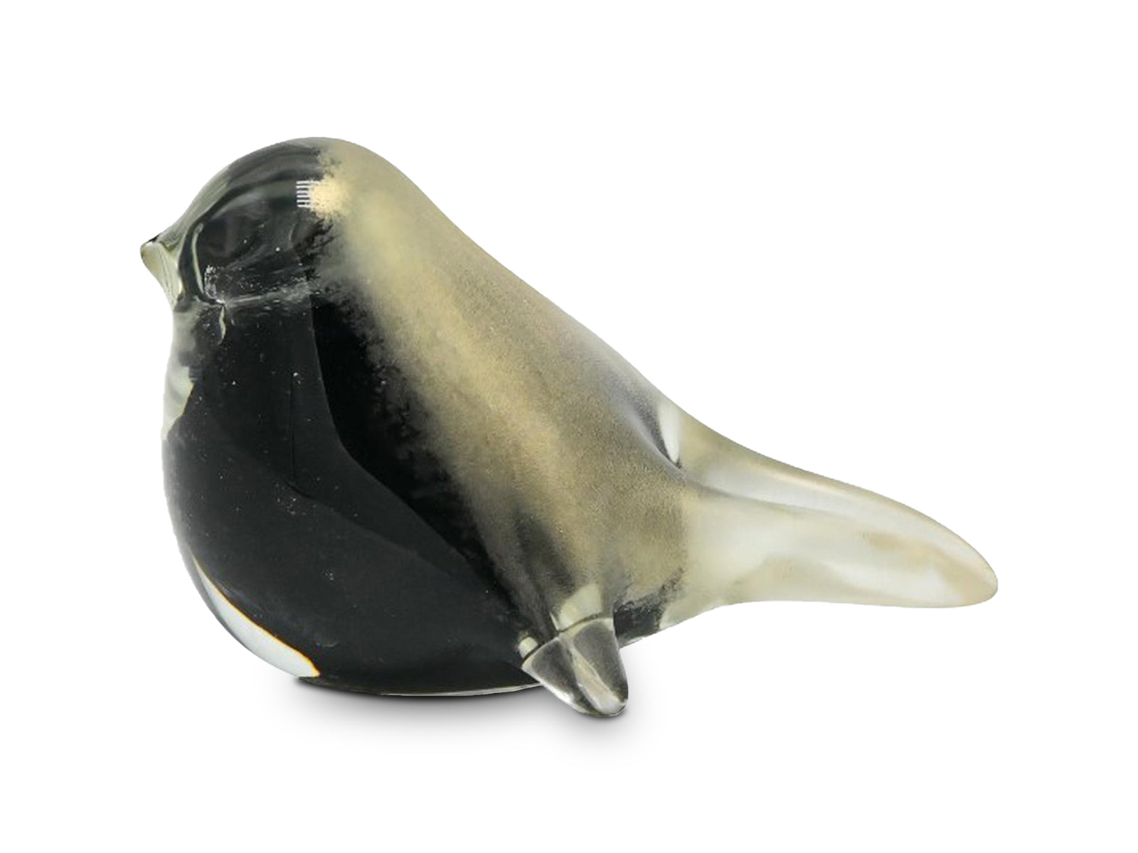 Figura Pajaro 11.5cm C/Dorado-Negro