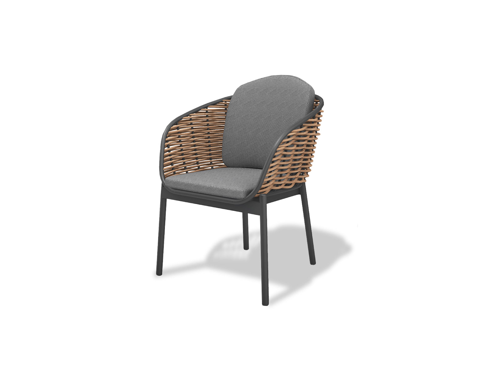 Mesa Comedor + 6 Sillas Bari Outdoor Rectangular