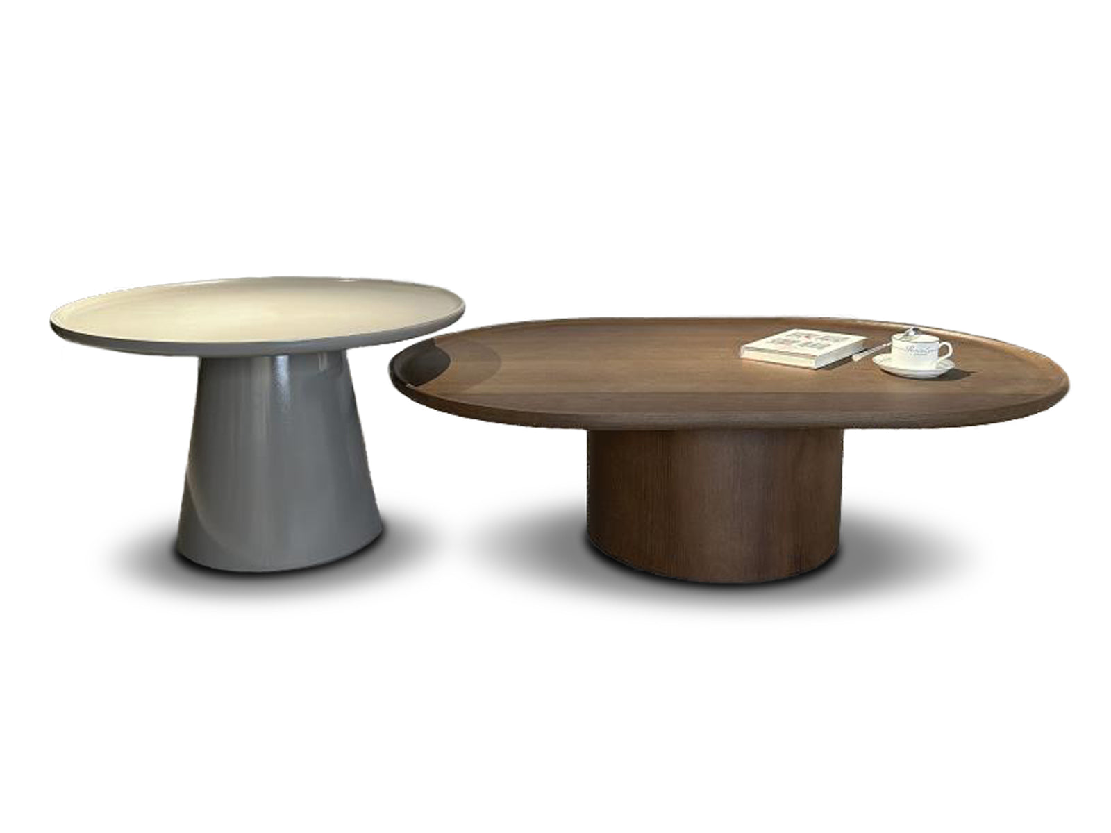 Mesa Centro + Mesa Auxiliar Olivia