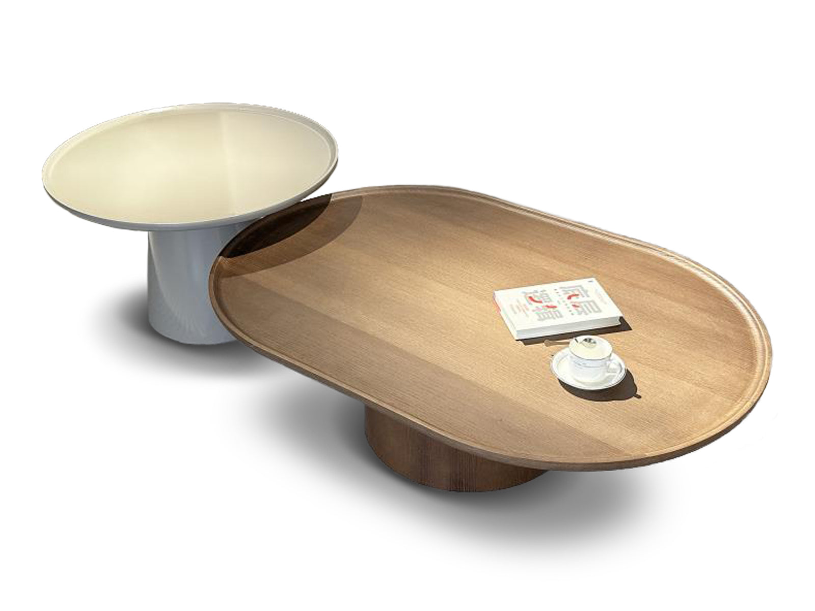 Mesa Centro + Mesa Auxiliar Olivia