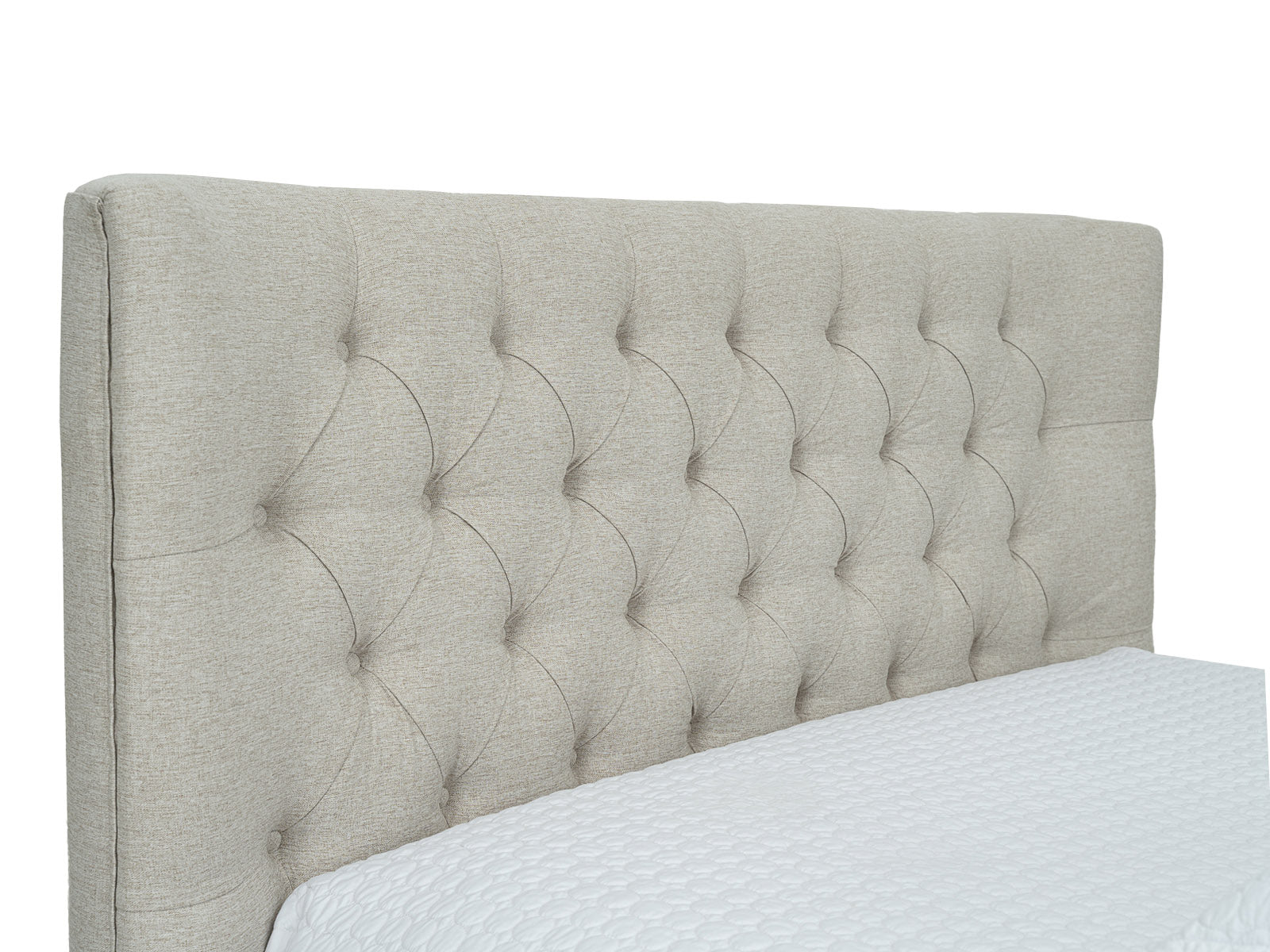 Cama Martini Basso Fog Capitoneada #Color_Tan"T361102"