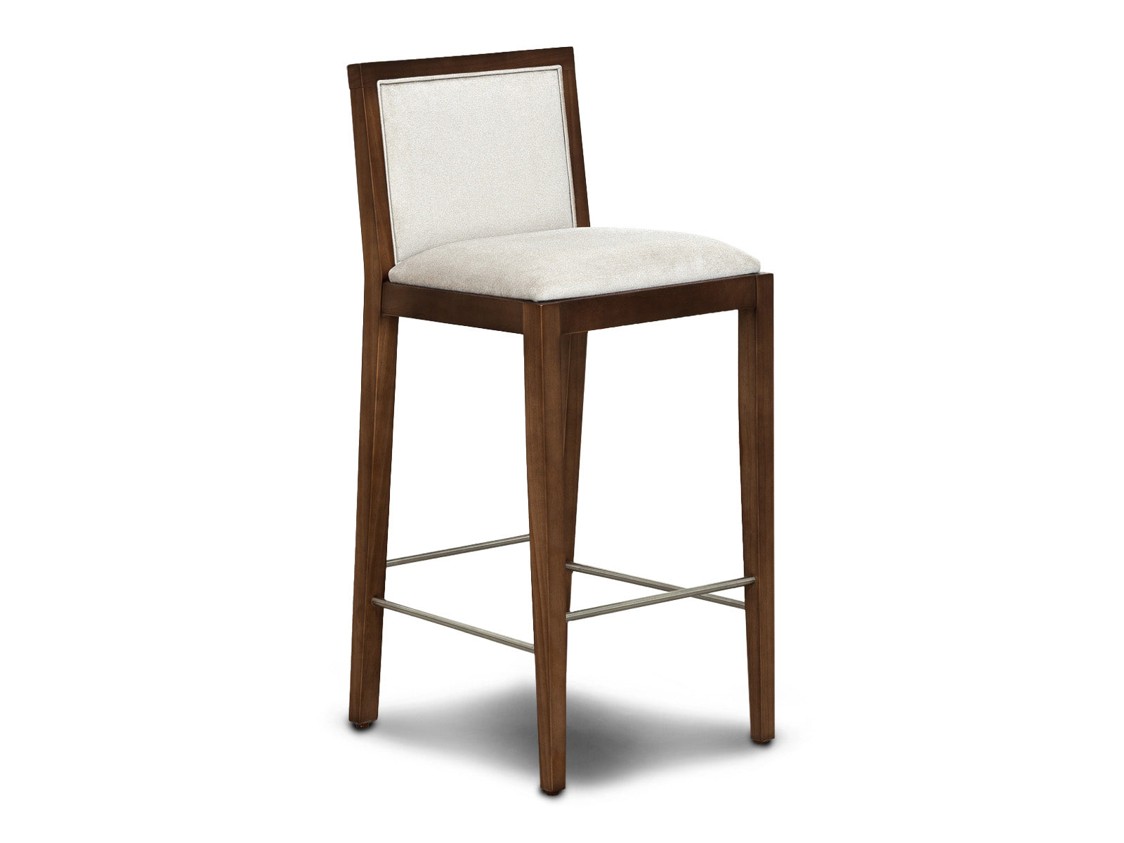 Taburete Bar French Moka #Color_Snow"T37022"