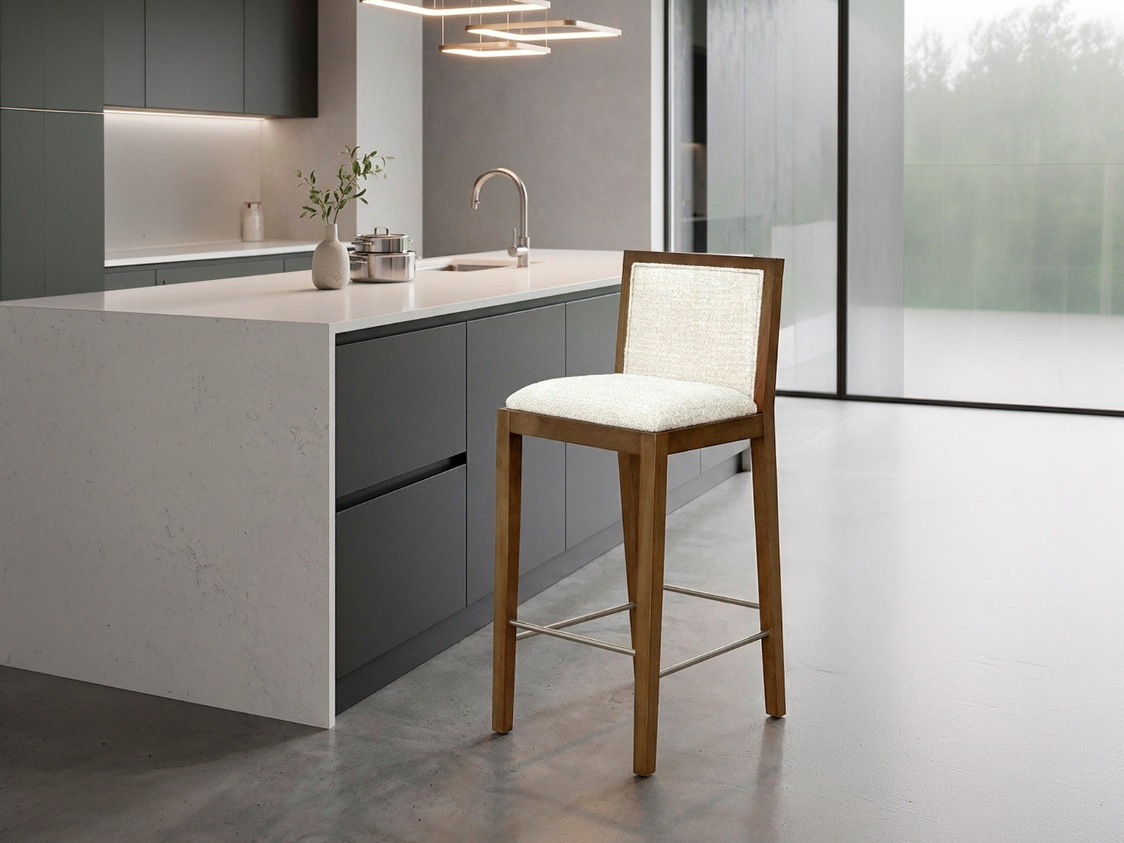 Taburete Bar French Moka