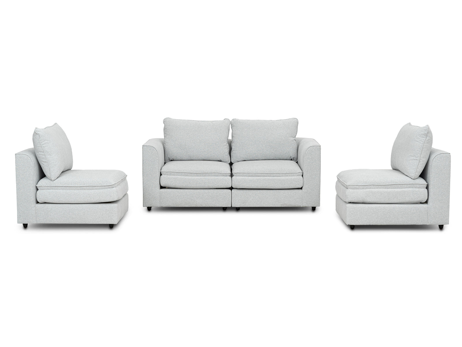 Sala Bombay Suite 4P #Color_Gris"T42904"