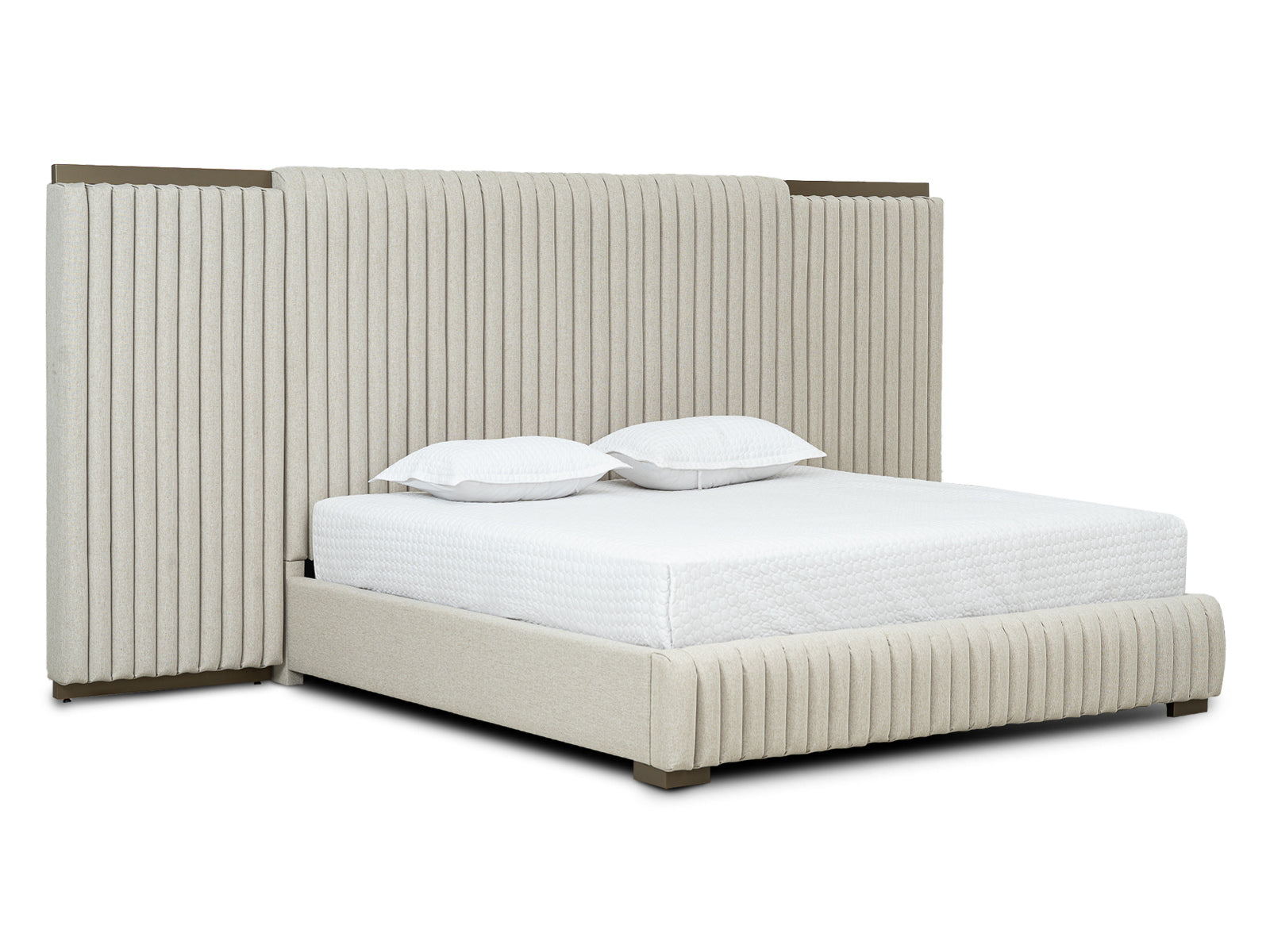 Cama Kioto Paneles Laterales #Color_Beige"T36110"