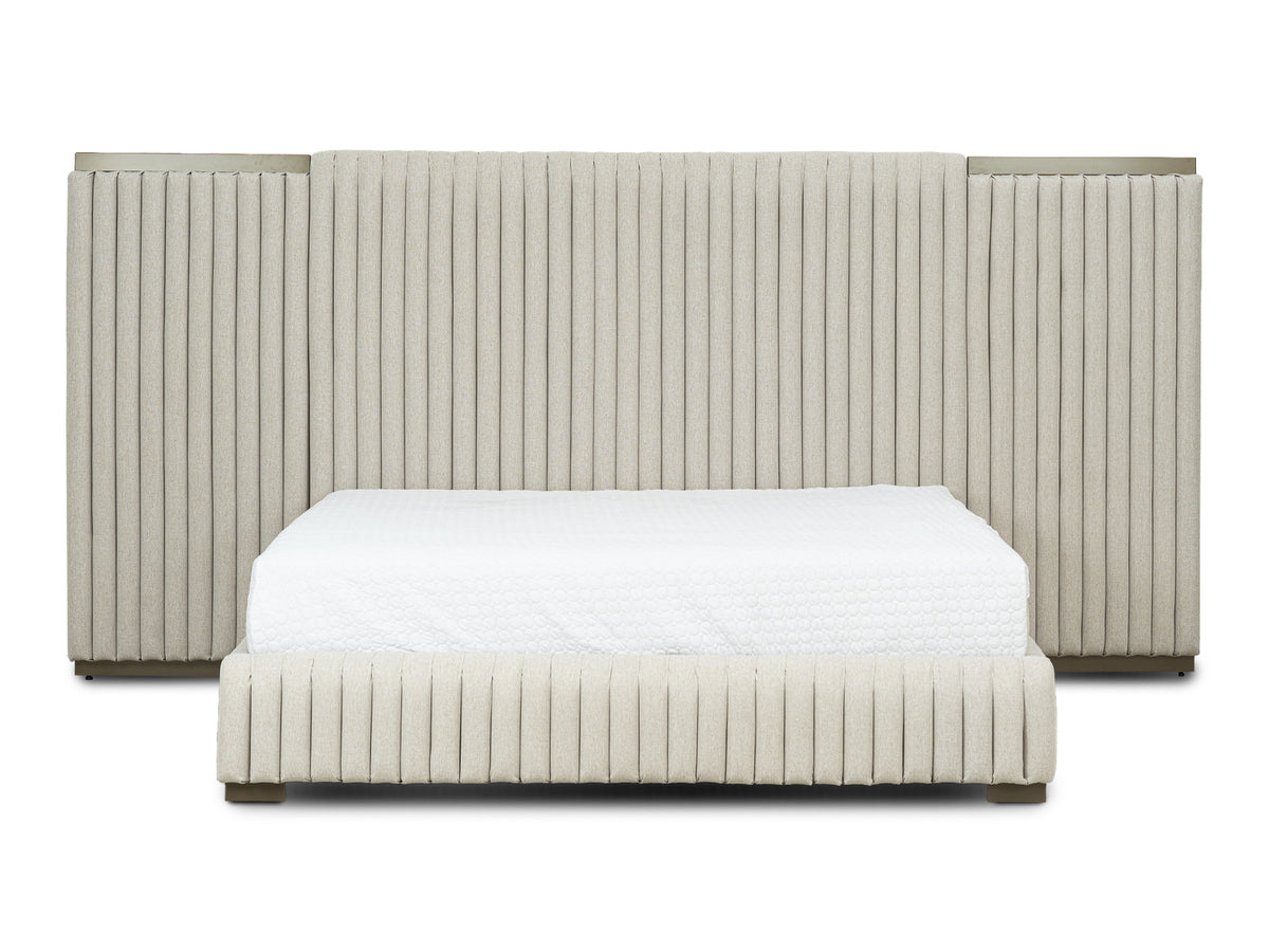 Cama Kioto Paneles Laterales #Color_Beige"T36110"