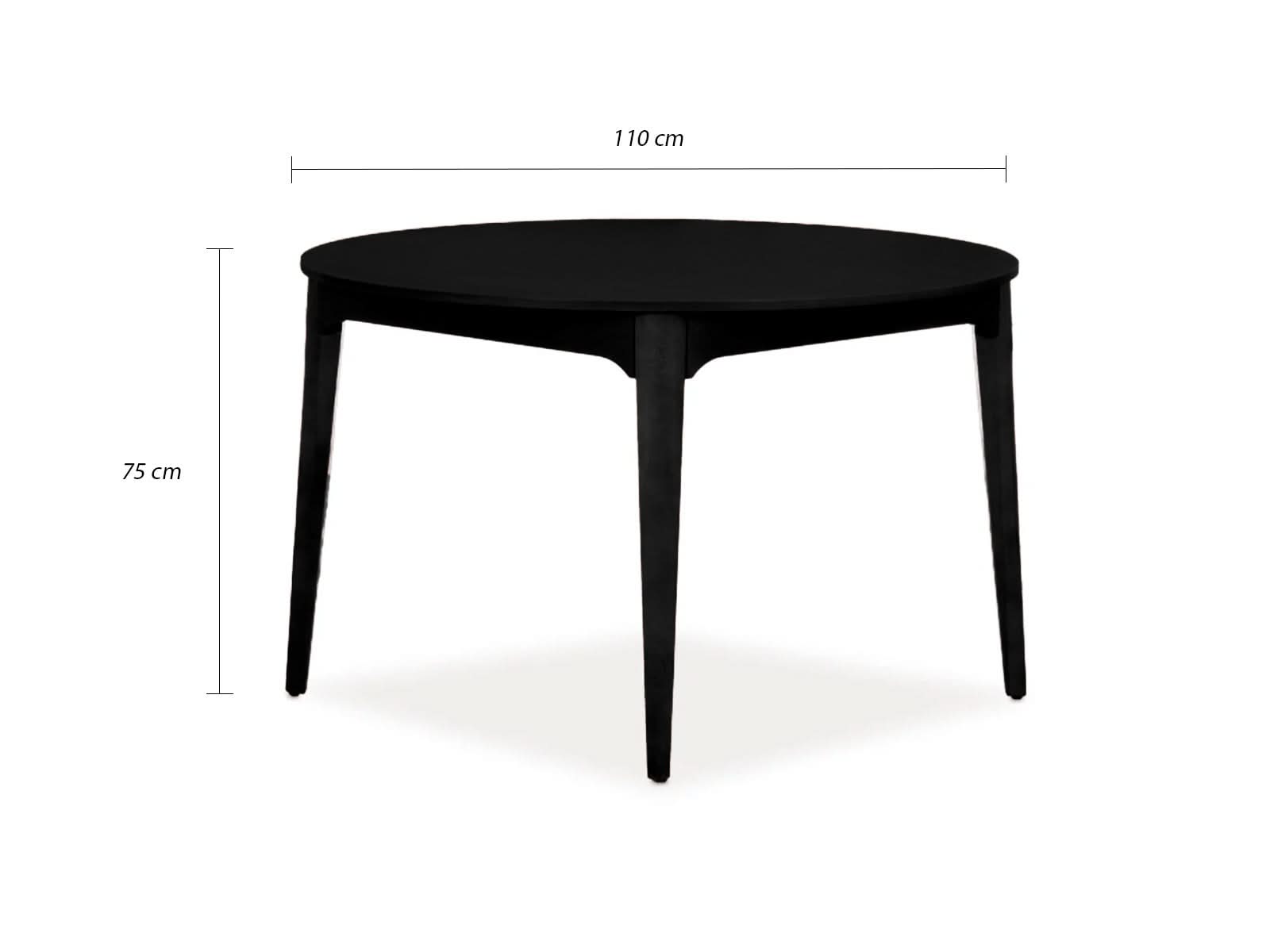 Mesa Comedor Milo Circular Miel