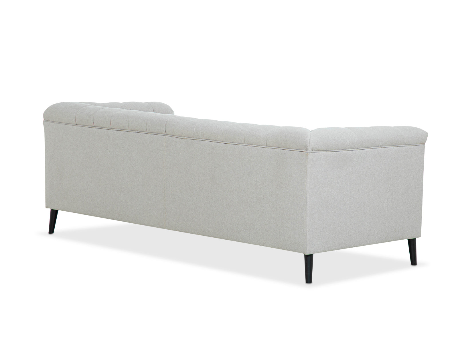 Sofa Triple Powell C/Met Black #Color_FloralWhite"T3213"