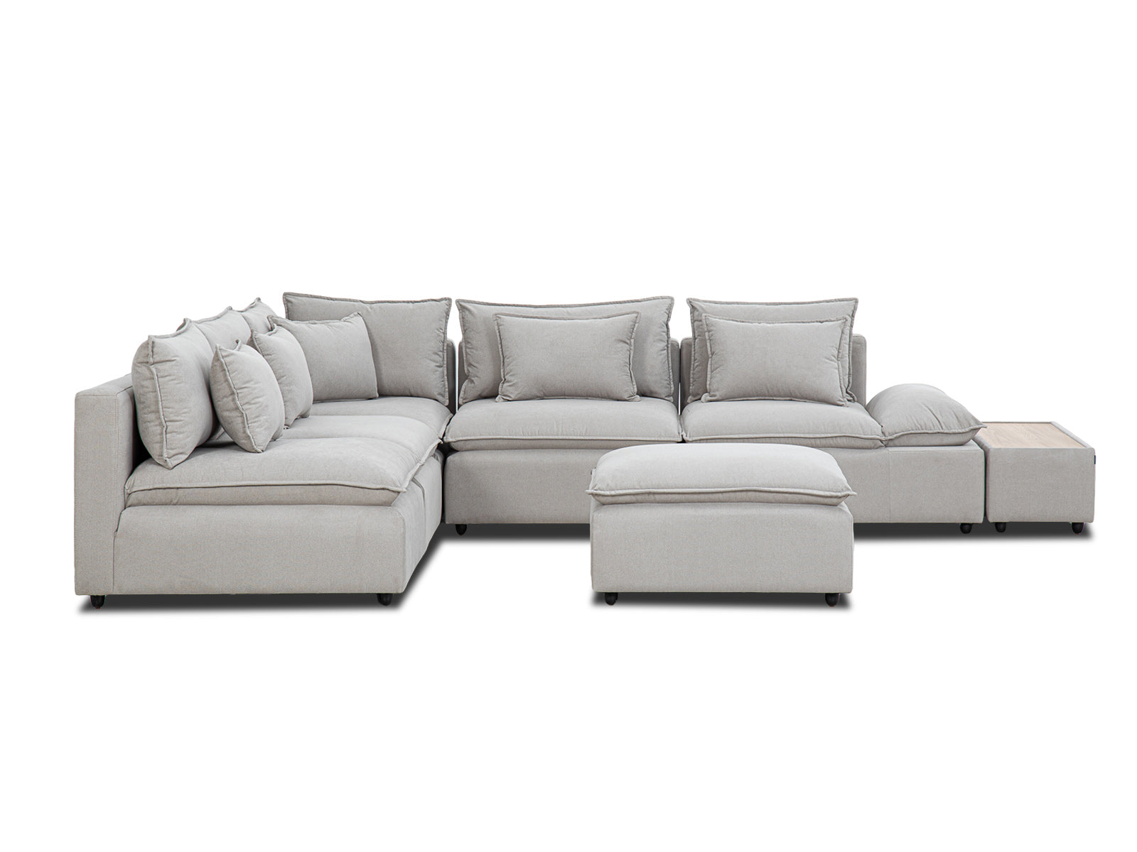 Sala Bella Modular 7P #Color_PaleGoldenrod"T32900"