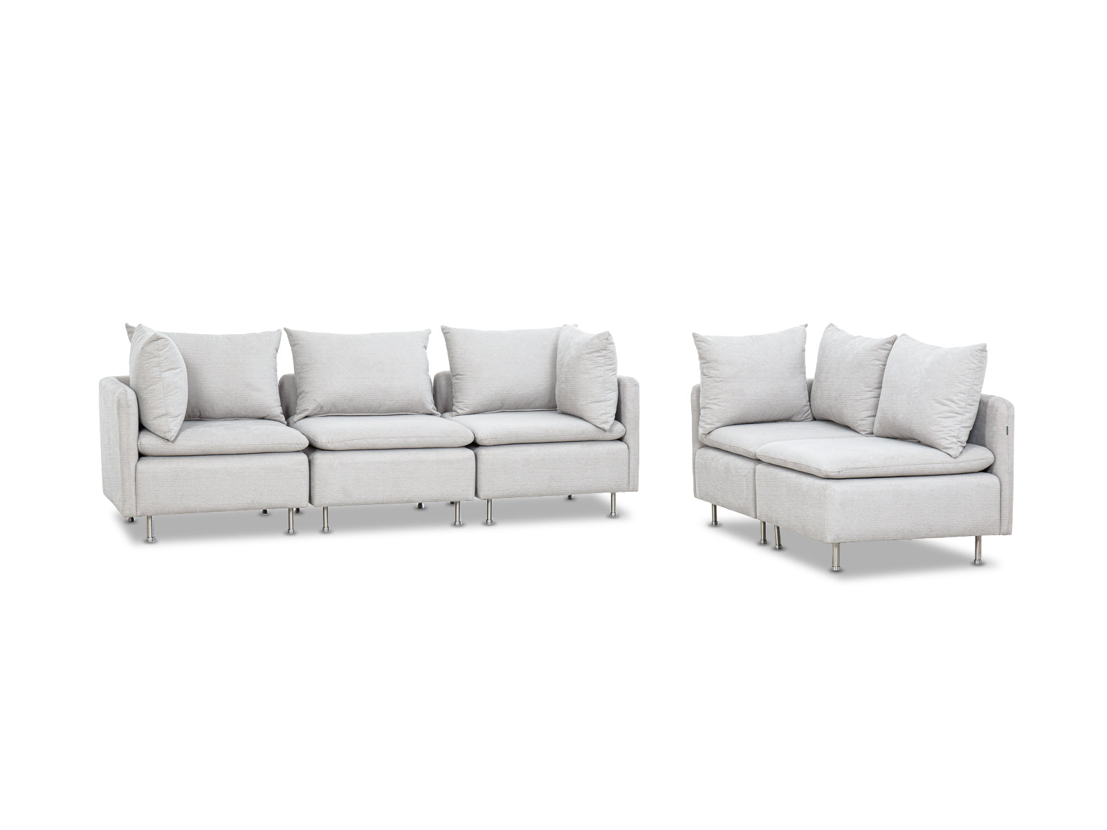 Sala Nilo Modular #Color_Gainsboro"T37932"