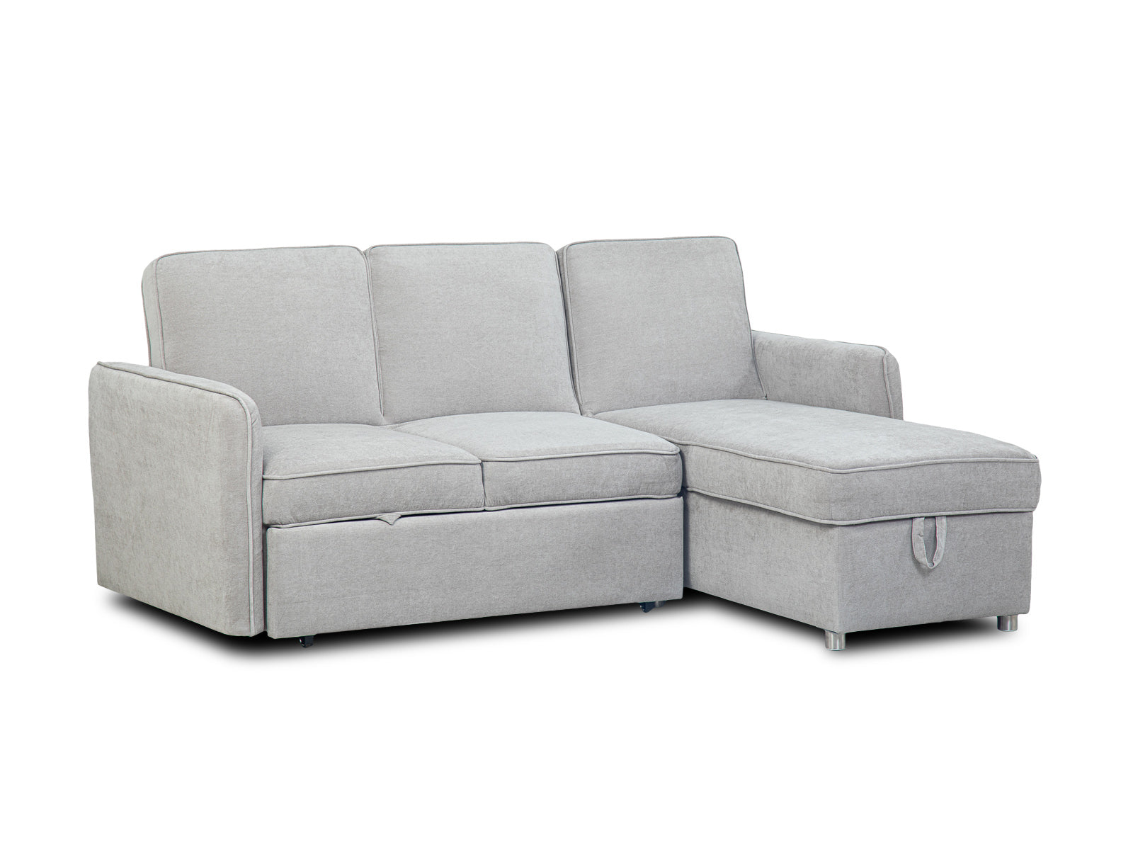 Sala Sofa Cama Charlie #Color_Silver"T48900"