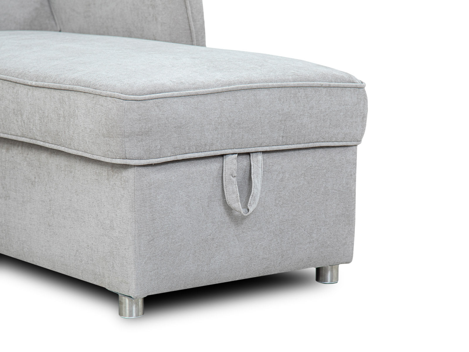 Sala Sofa Cama Charlie #Color_Silver"T48900"