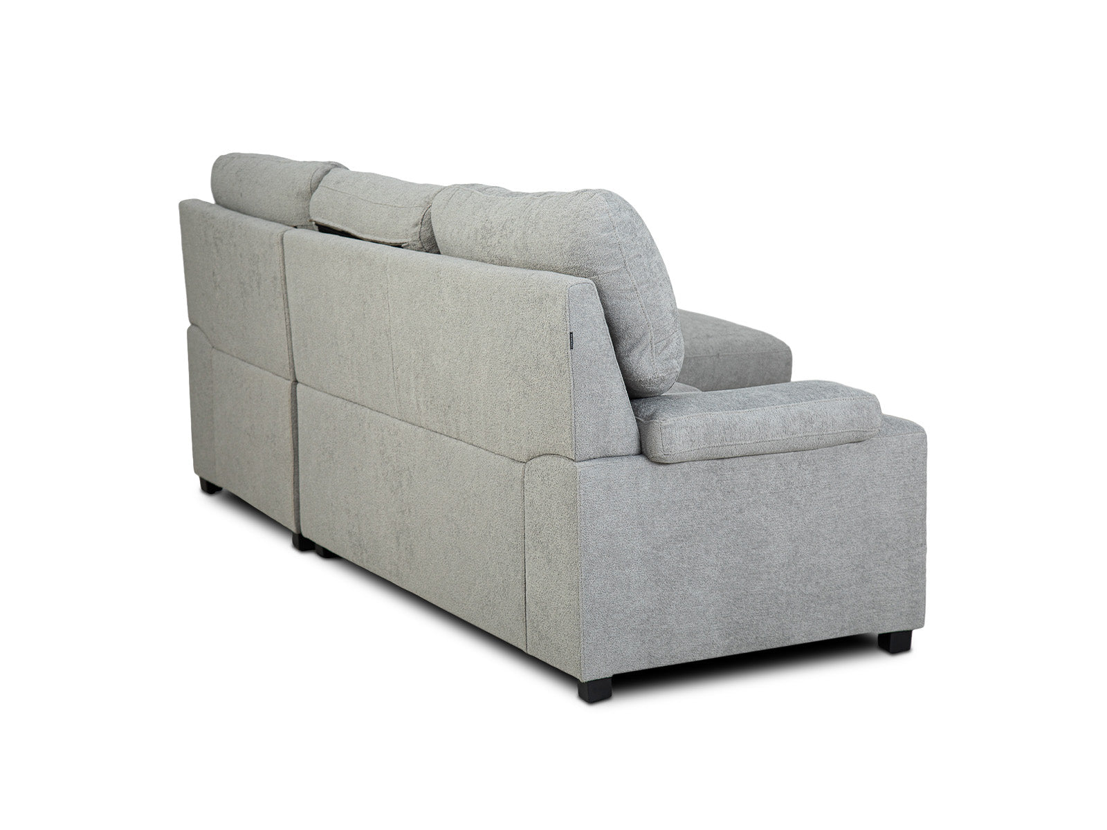 Sala Cyril Sofa Cama C/Negro 2P #Color_Gray"T37931"