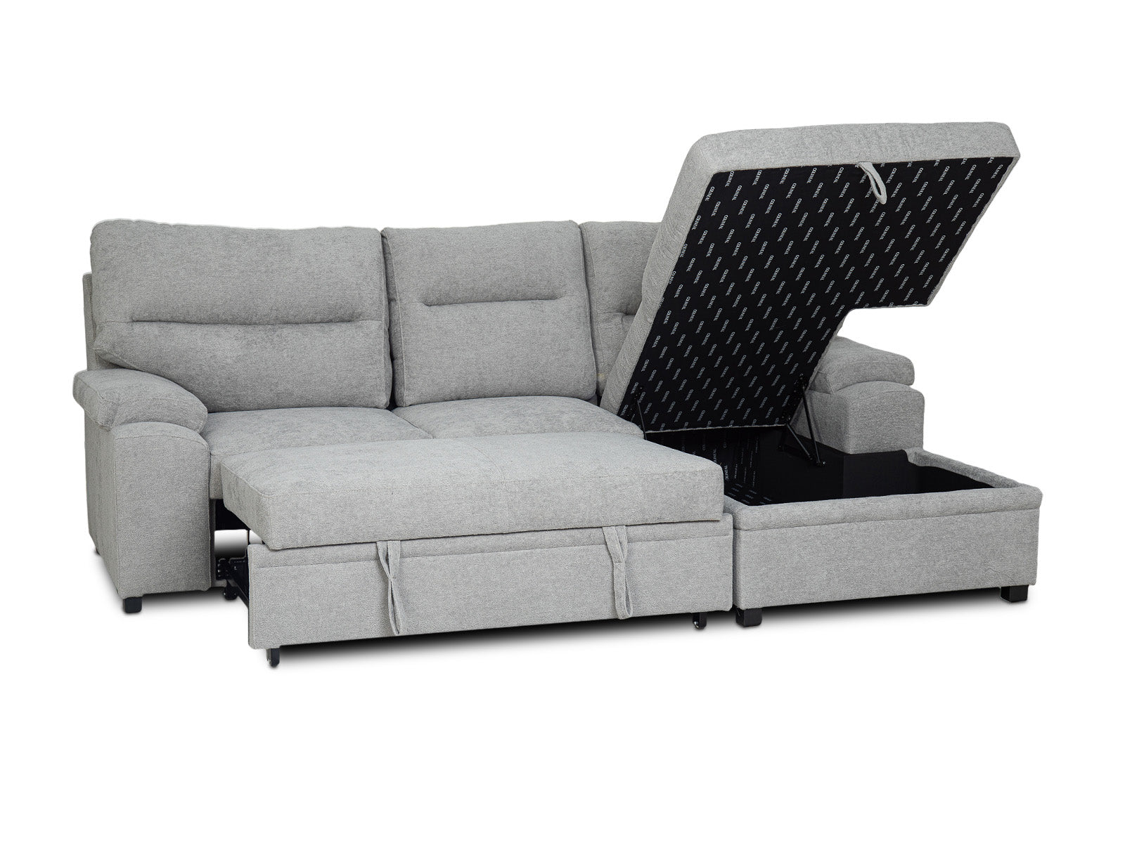Sala Cyril Sofa Cama C/Negro 2P