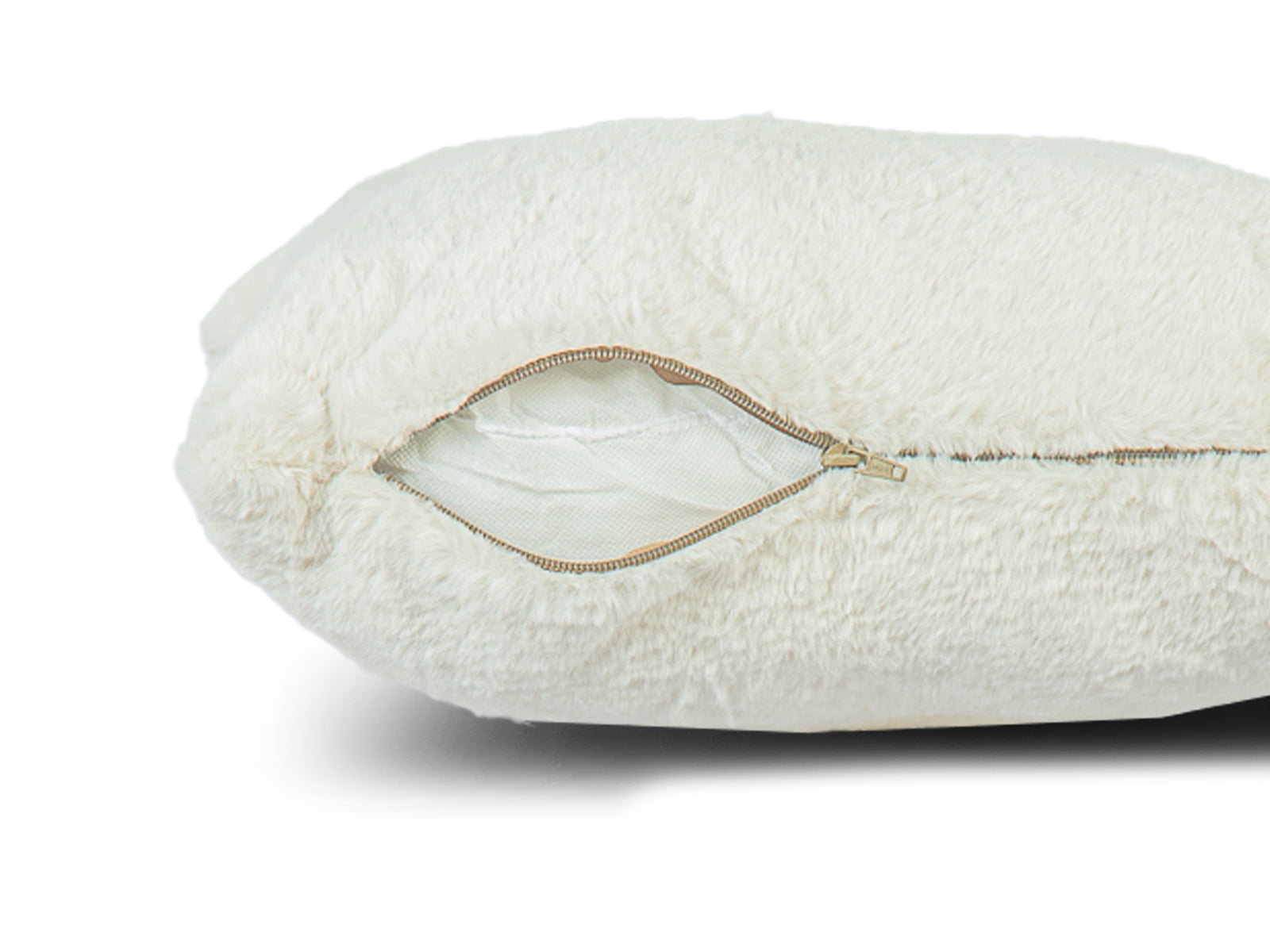 Cojin Quiet Luxury Afelpado Blanco