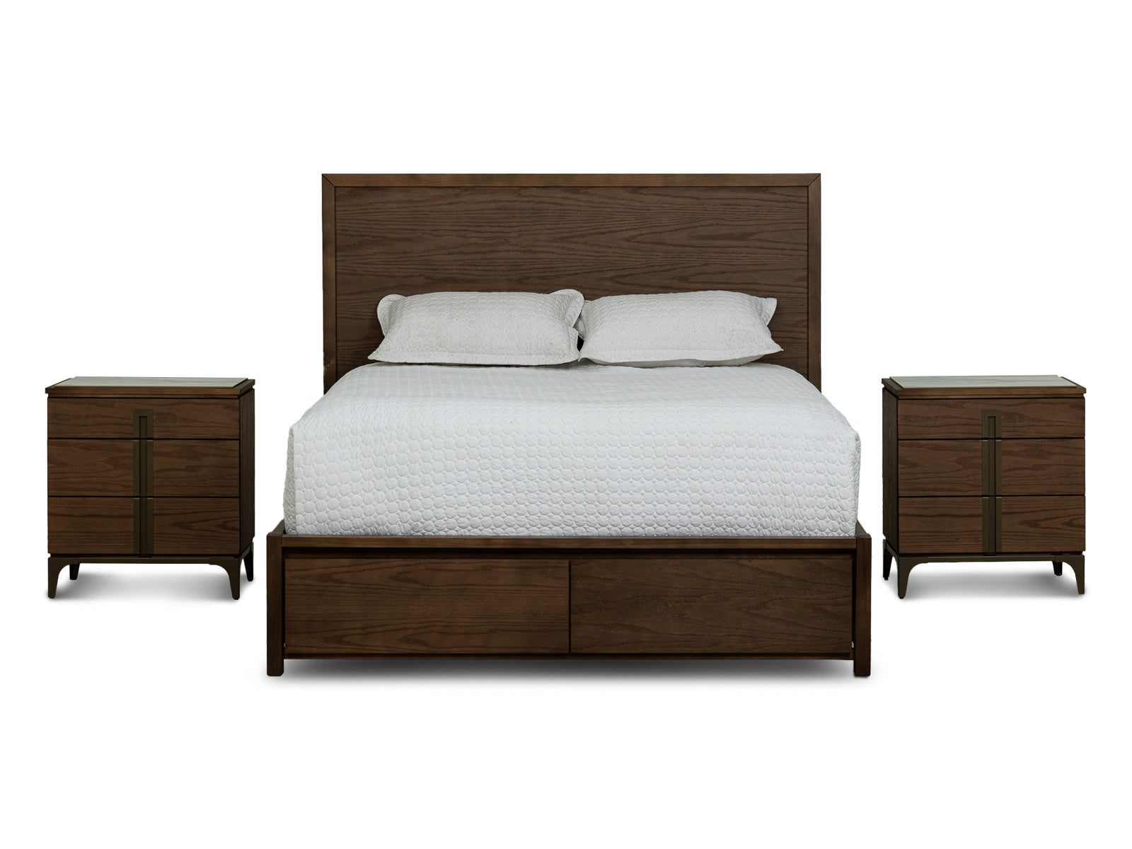 Set Dormitorio Verdi + 2 Veladores