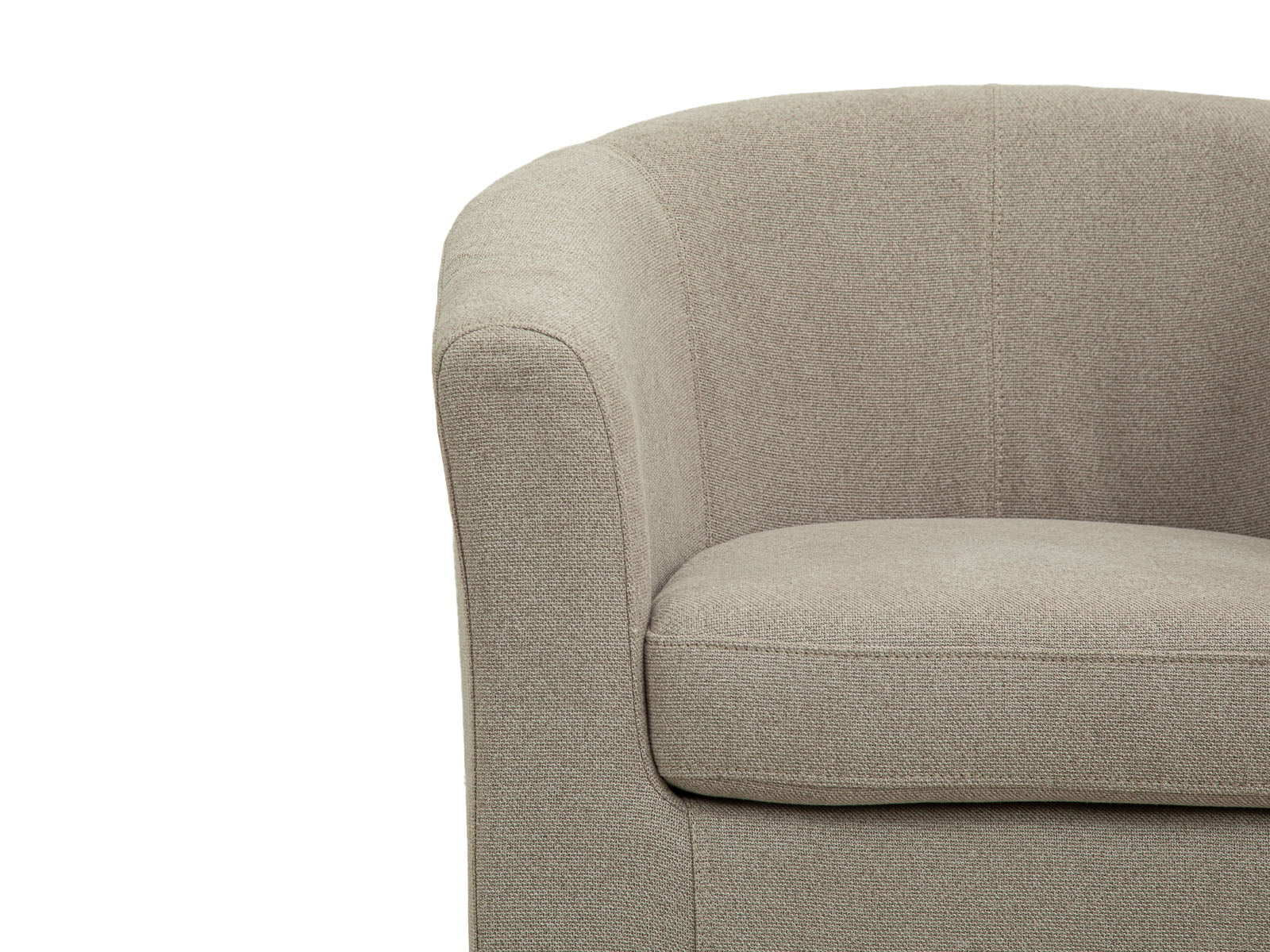 Sillon Auxiliar Melba Cenizo #Color_Latte"T32706"
