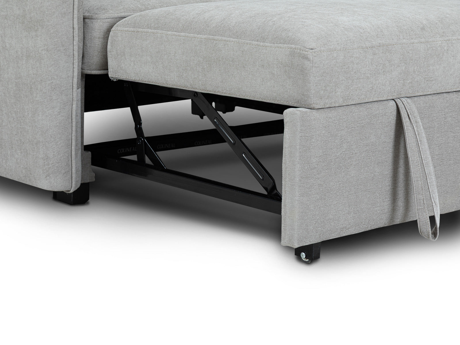 Sala Sofa Cama Charlie New #Color_Silver"T48900"