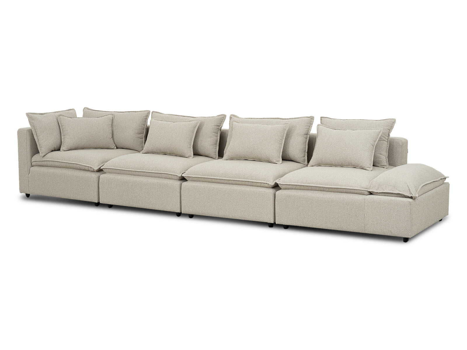 Sala Bella Modular 4P #Color_BurlyWood"T48701"