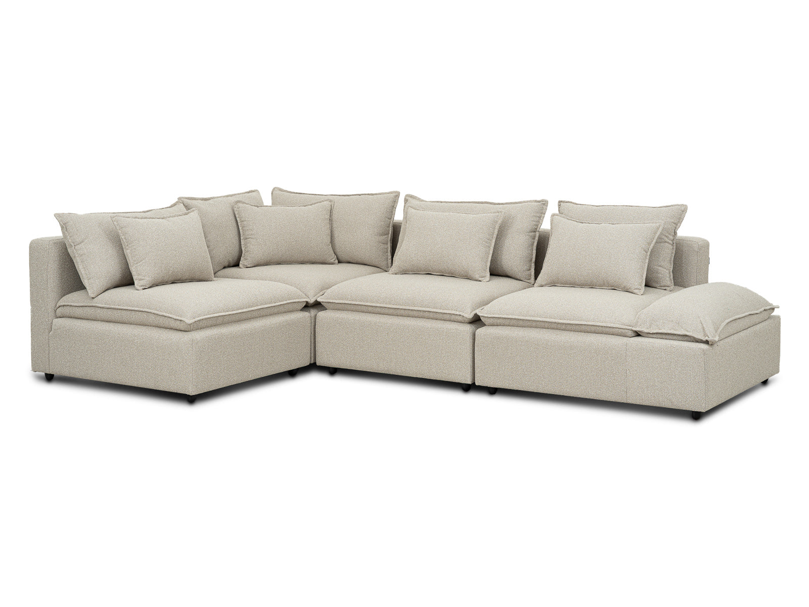 Sala Bella Modular 4P #Color_BurlyWood"T48701"