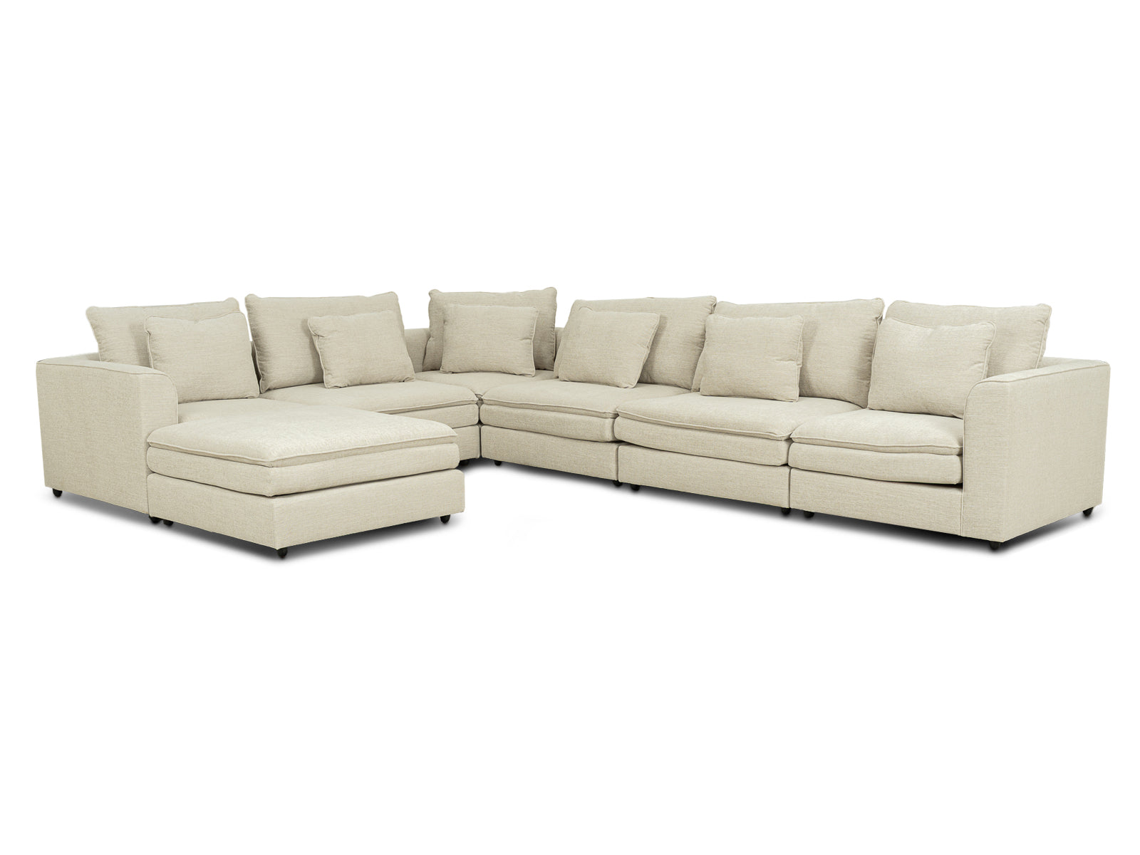 Sala Modular Bombay 7P #Color_Wheat"T36117"