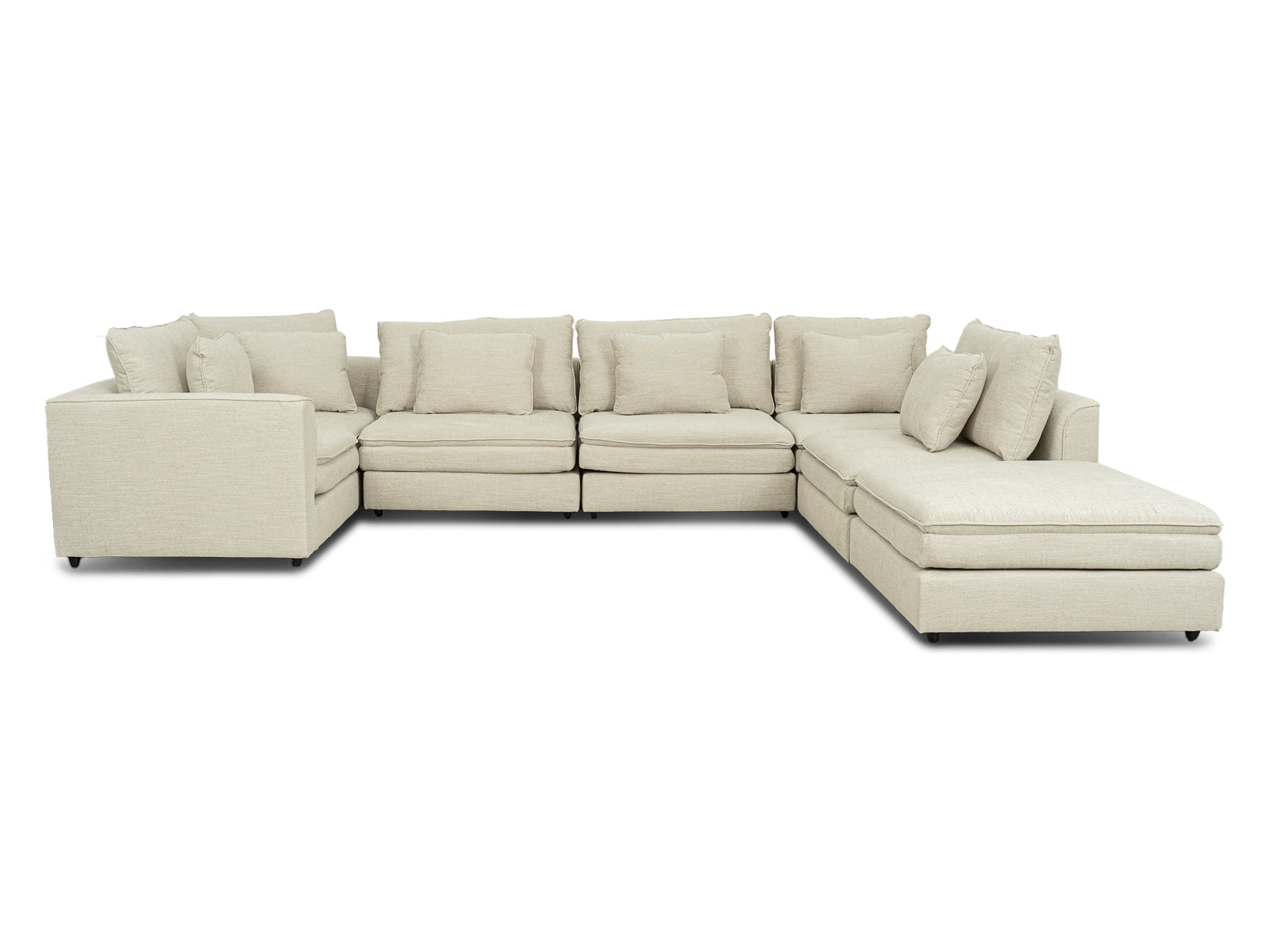 Sala Modular Bombay 7P #Color_Wheat"T36117"
