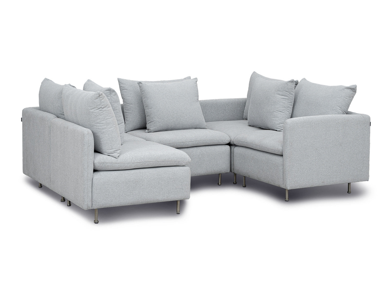 Sala Nilo Modular #Color_Gainsboro"T48901"